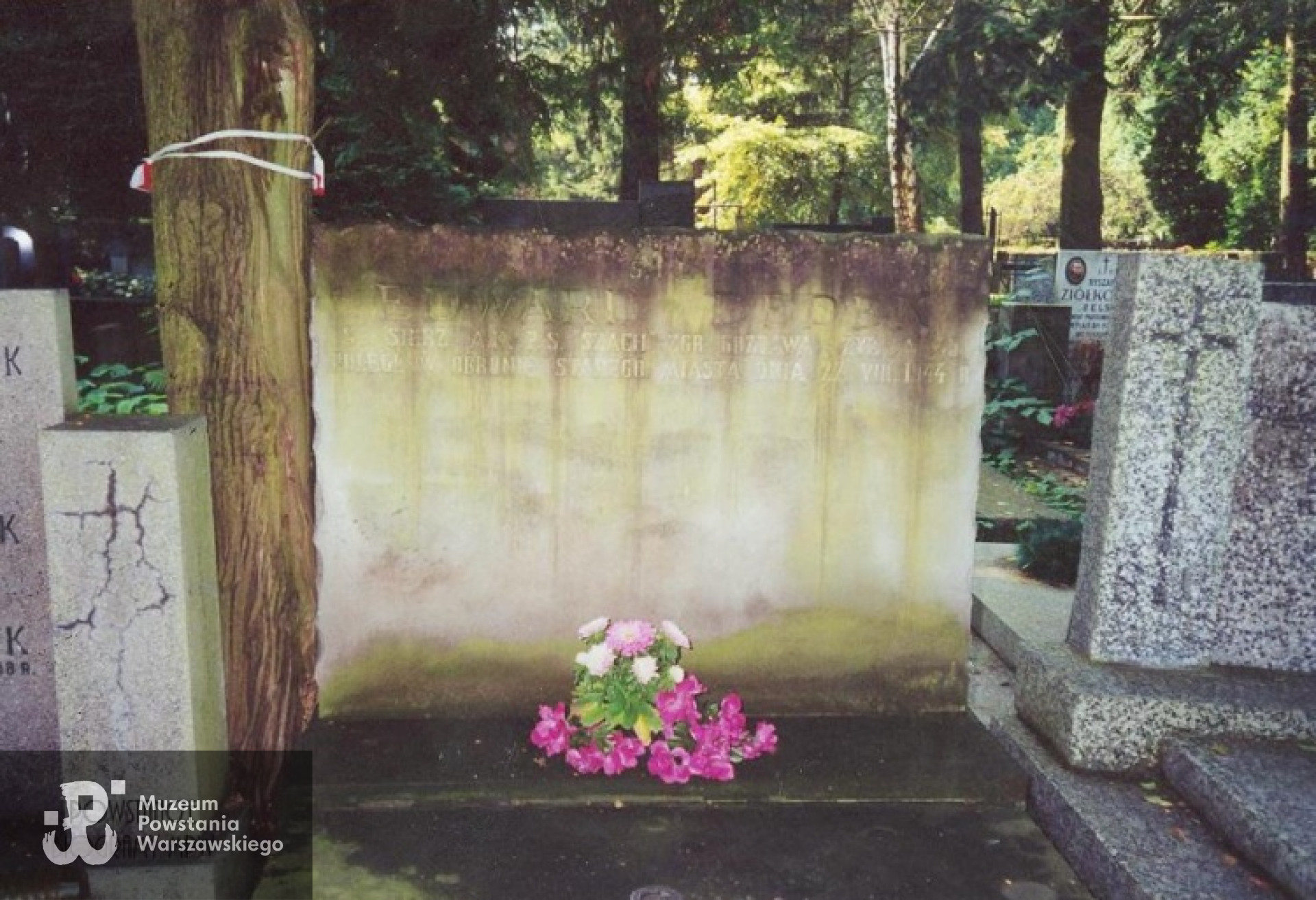 Mogiła na Powązkach. Fot. z archiwum A. Dławichowskiego, MPW