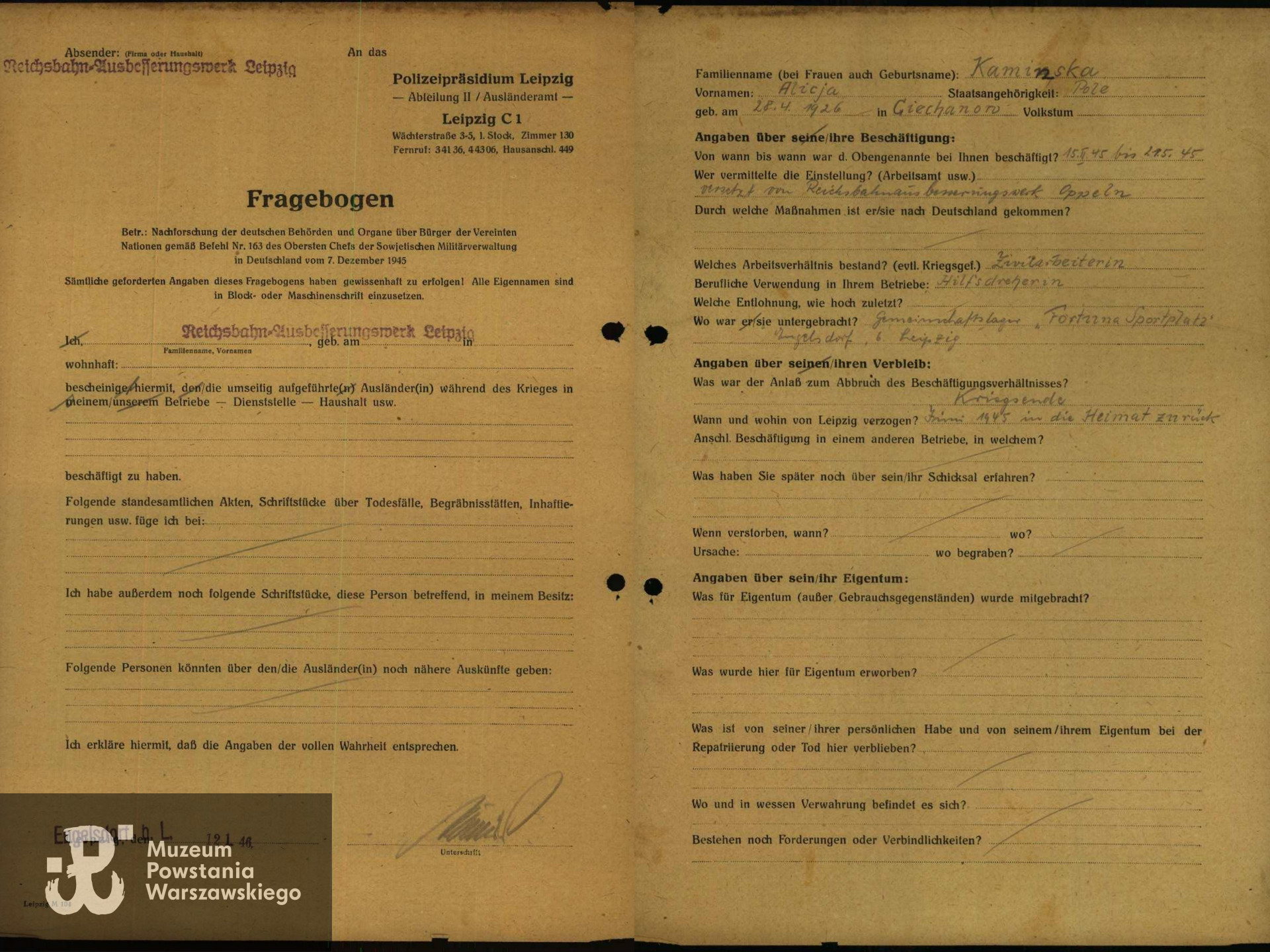 Źródło: archiwa niemieckie