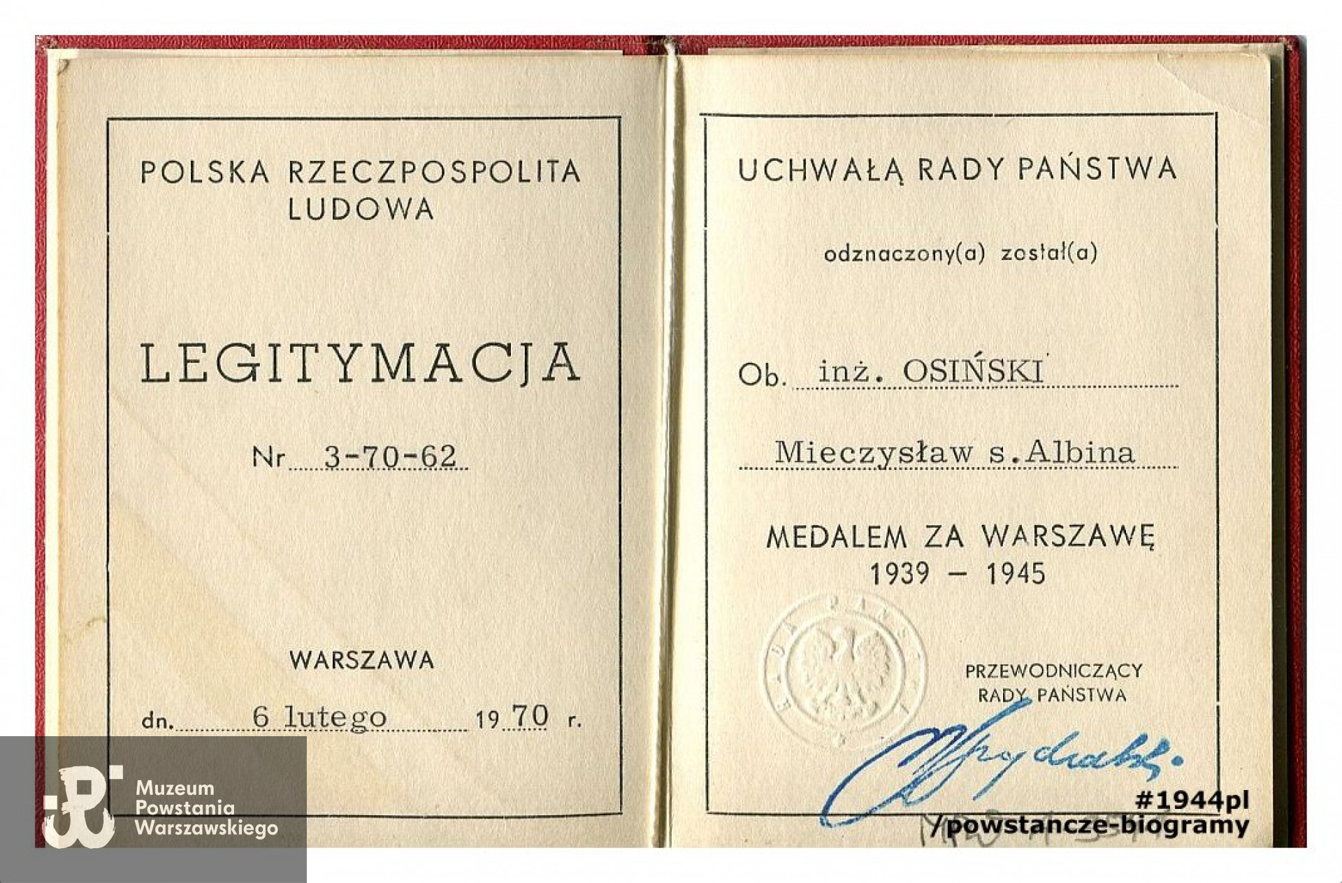 Ze zbiorów Muzeum Powstania Warszawskiego, sygn. P/3200