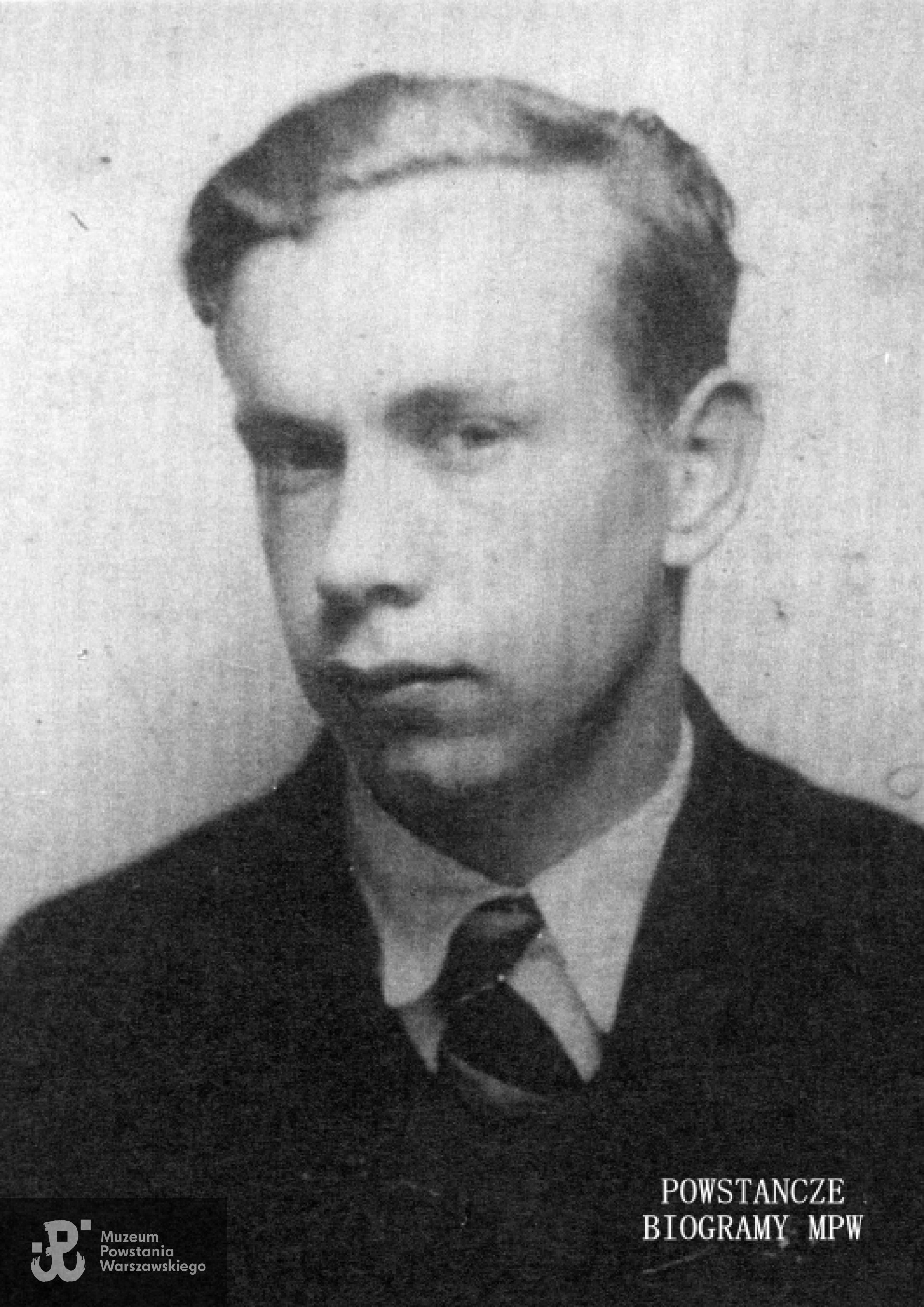 kpr.pchor. Zbigniew Kiełkiewicz ps. "Sławek" (1926-1944) Fot. AR MPW