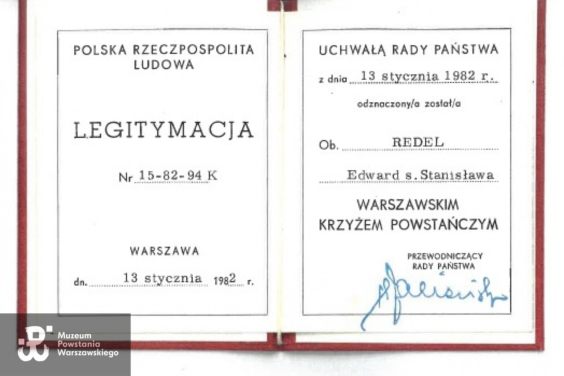 Z archiwum rodzinnego p. Kingi Redel - Tchorzewskiej