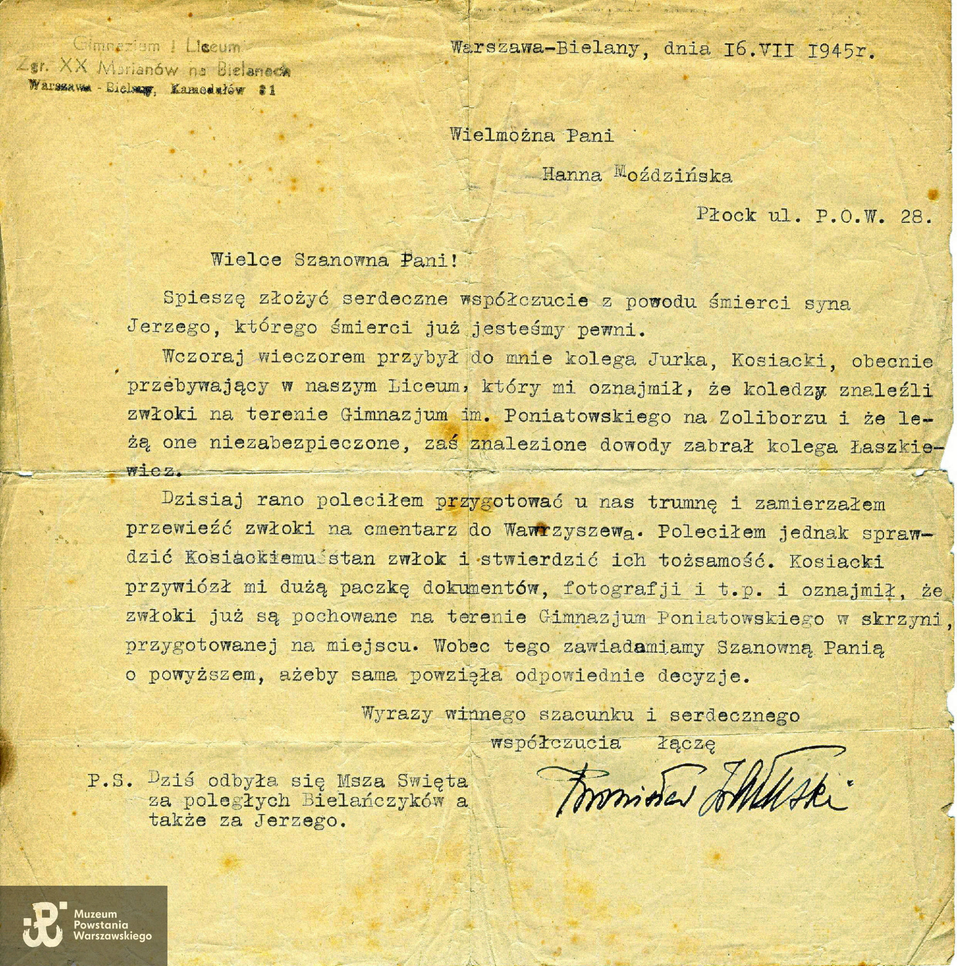 Z archiwum Krzysztofa Rondo