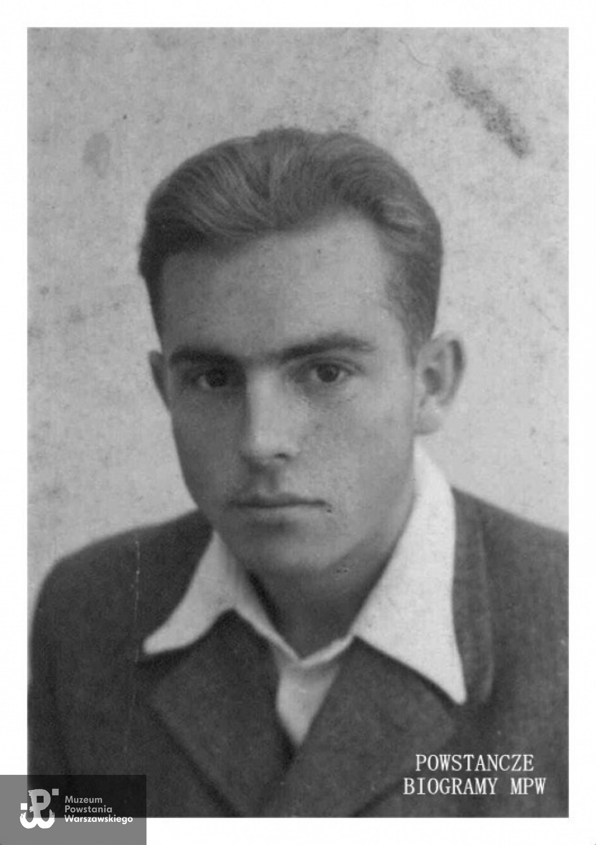 Witold Wetta-Gorzkowski ps. "Dzik" (1921-1944) Fot. z archiwum phm. Wojciecha Mokwy