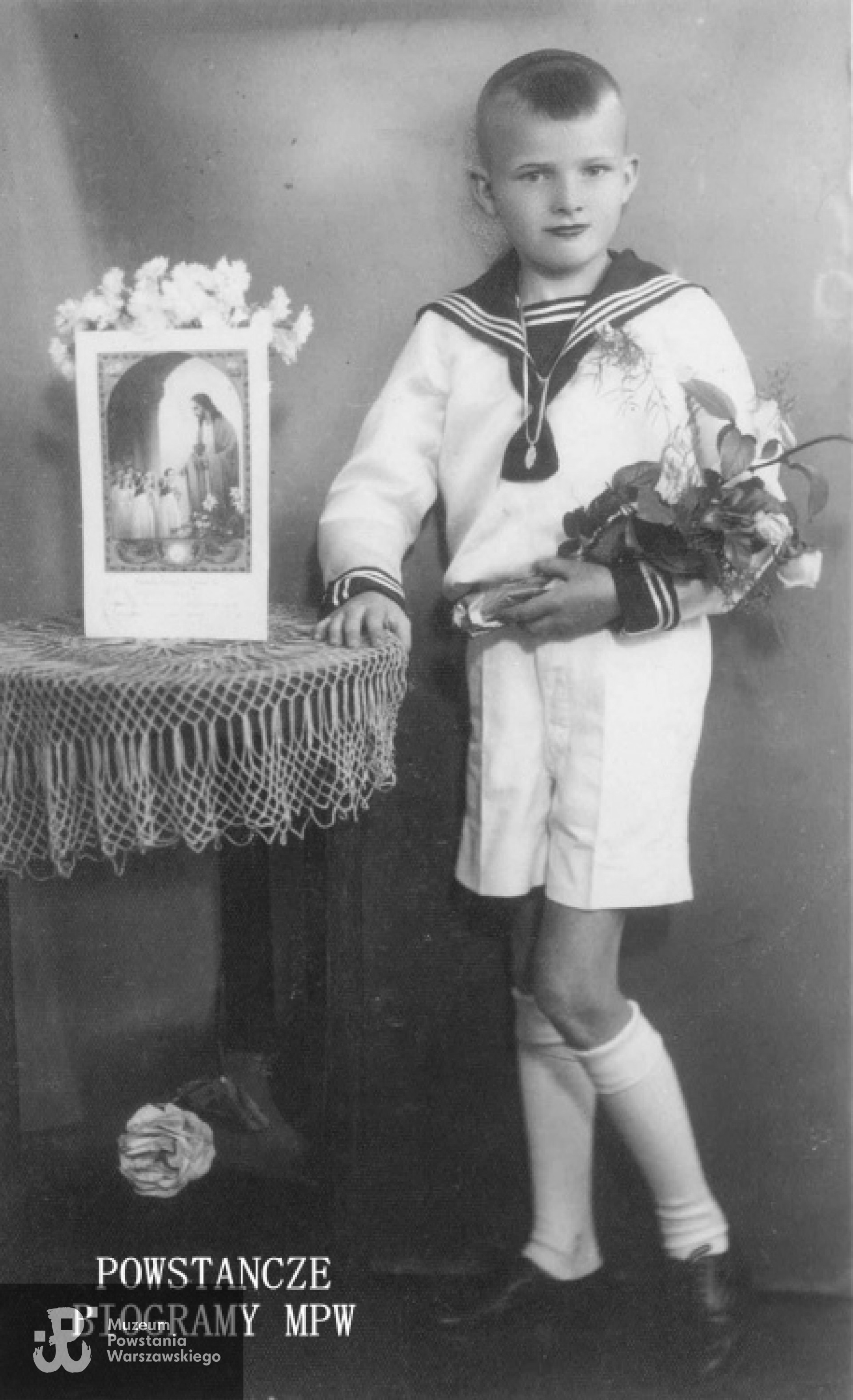 Jerzy Zygmunt Mijas ps. "Jeż" (1930-1944). Fot. z archiwum rodzinnego Roberta Mijasa
