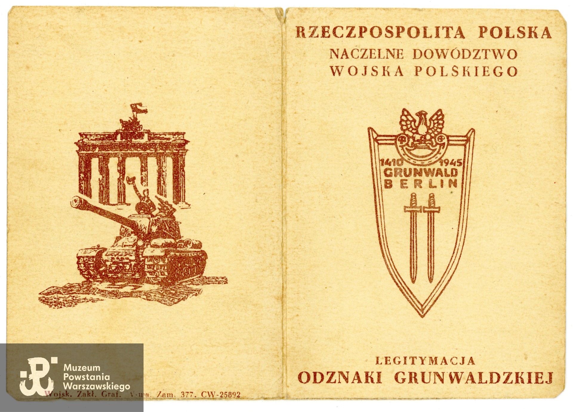 Ze zbiorów rodzinnych p. Sebastiana Włodka, prawnuka Powstańca. Skany wykonano w Muzeum Powstania Warszawskiego, 05/2025