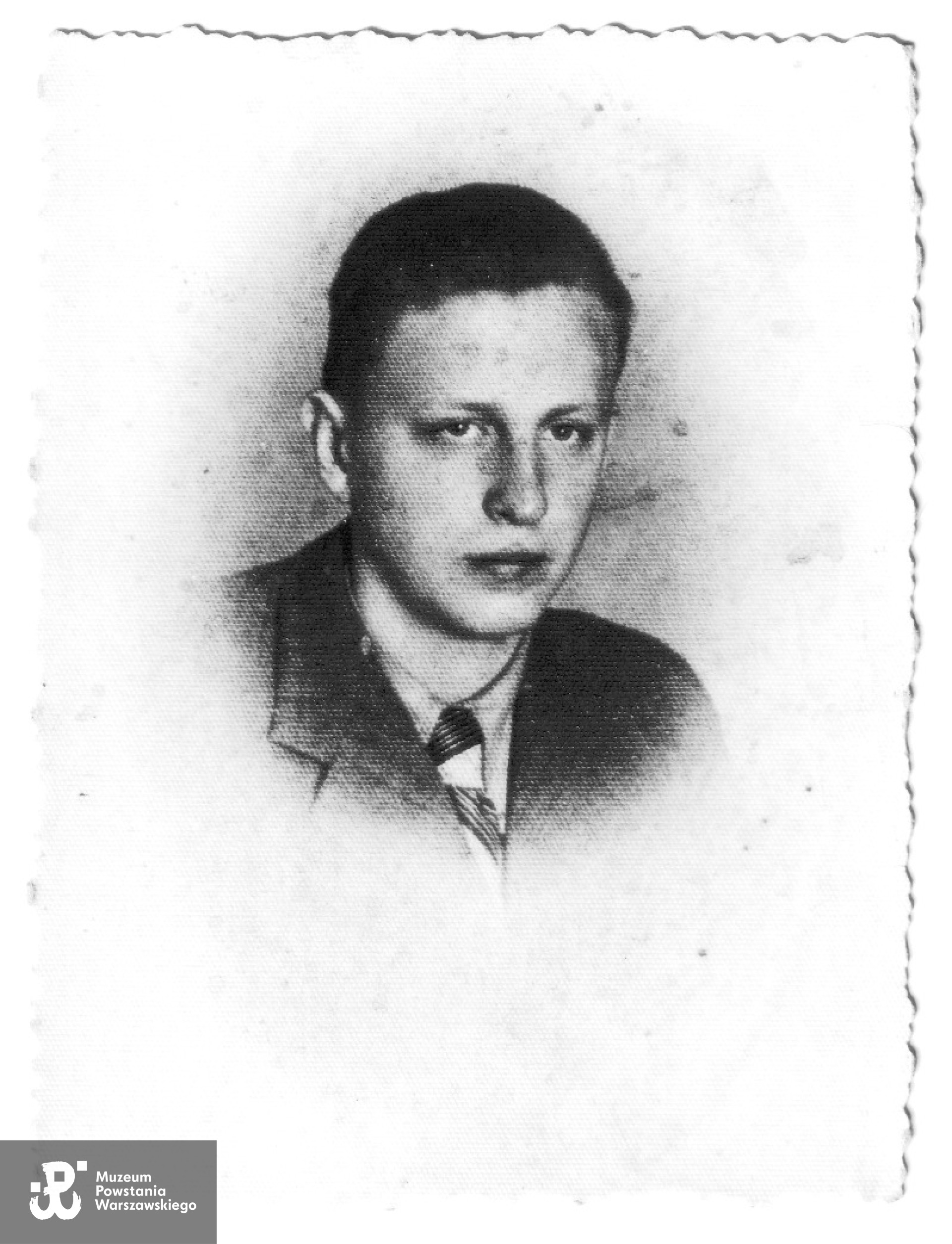 plut. pchor. Edward Gerard Kuminek. Fot. ze zbiorów rodzinnych  p. Małgorzaty Stanny z d. Kuminek, bratanicy Powstańca