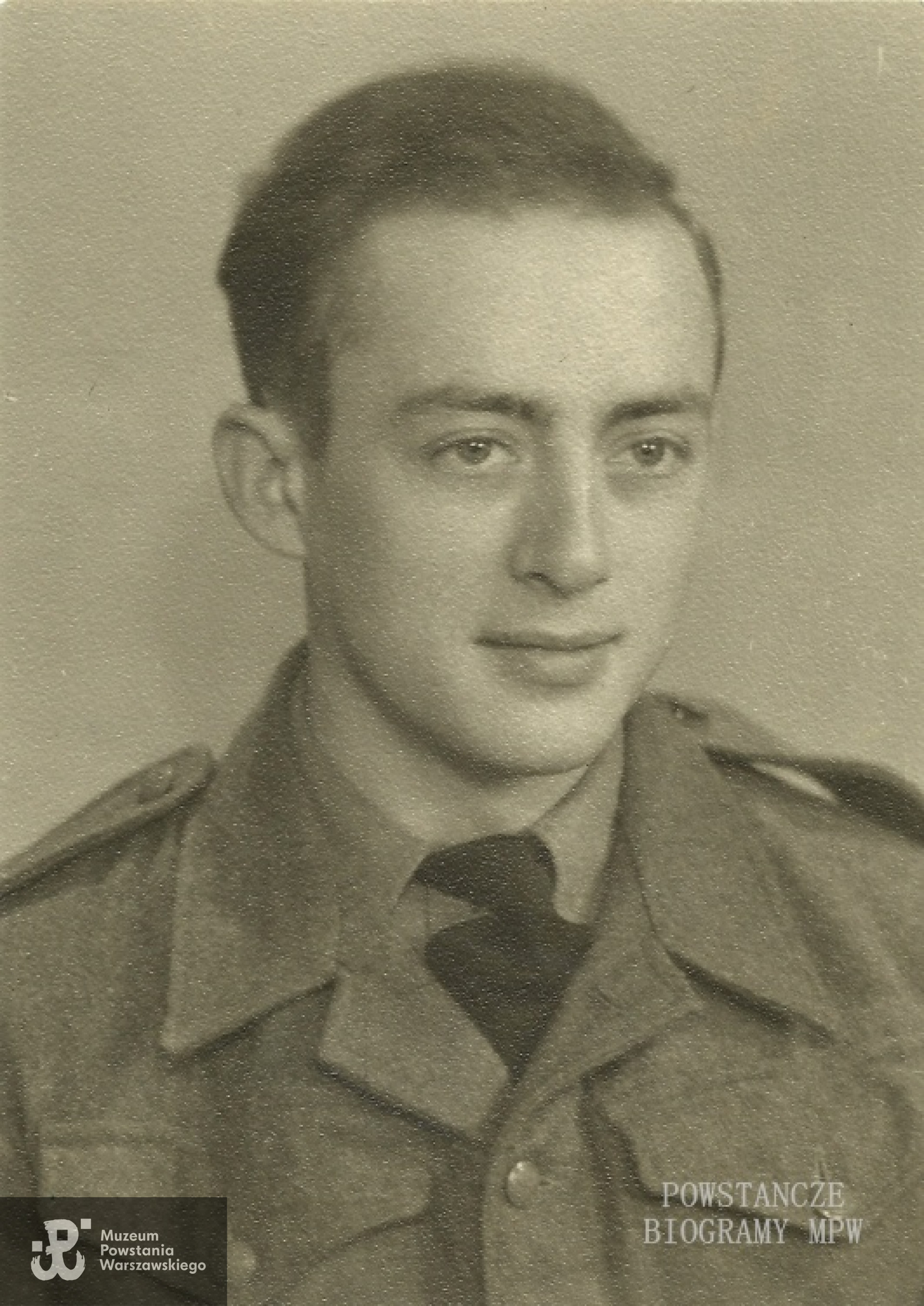 Józef Komar ps. "Kosiarz" (1923-1998). Fot. udostępnione przez p. Leszka Sosnowskiego