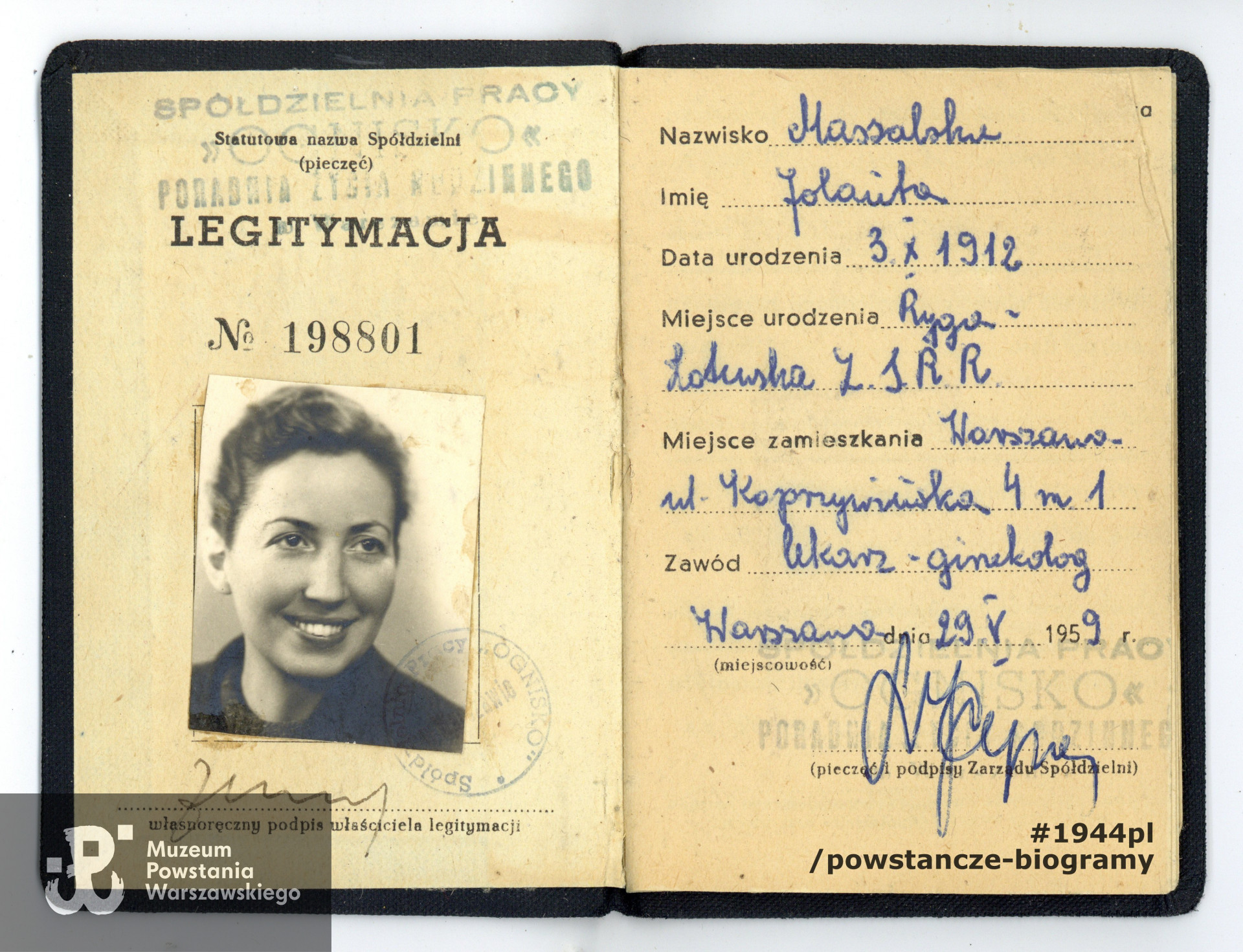 Ze zbiorów rodzinnych córki.