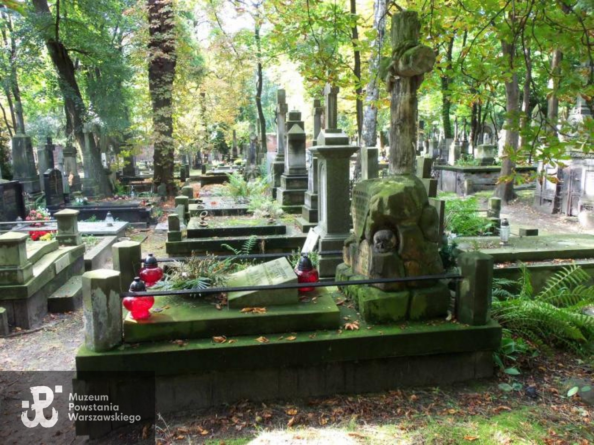 Fot. Warszawskie Zabytkowe Pomniki Nagrobne:  serwis mapowy m. st. Warszawy: <i>cmentarze.um.warszawa.pl</i>