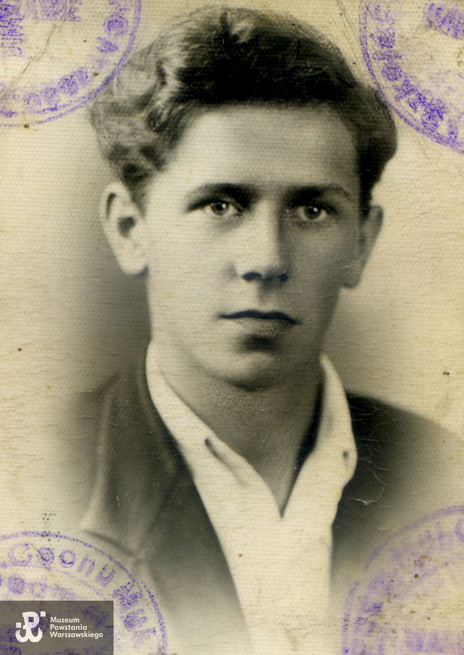 strz. Zygmunt Biernacki "Sęk" (1920-1944). Fotografia z legitymacji szkolnej na rok szkolny 1937/1938.  Skan udostępnił p. Piotr Blak, wnuk Jana Kazimierza Kluczewskiego ps. "Krawczyk"