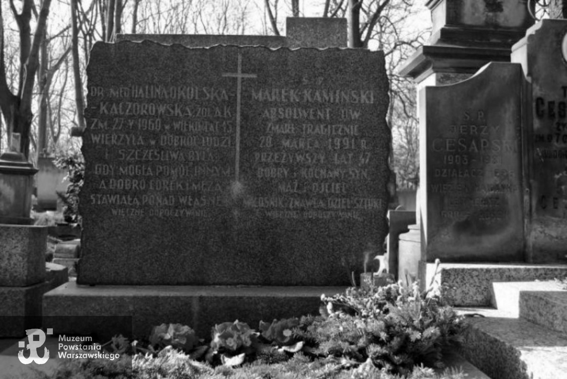 Mogiła na Starych Powązkach.