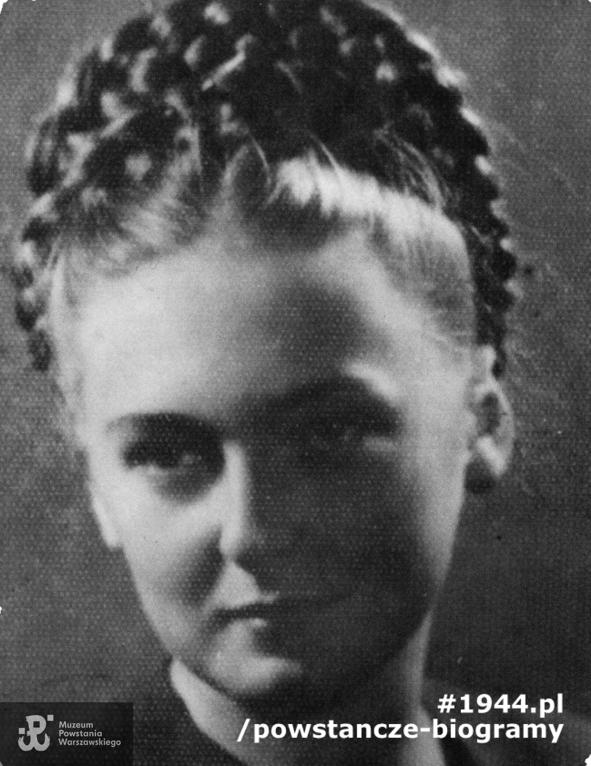 Anna Stupnicka-Bando „Anka” - zdjęcie wykonane po wojnie, ok. 1947 roku. Fot. ze zbiorów rodzinnych