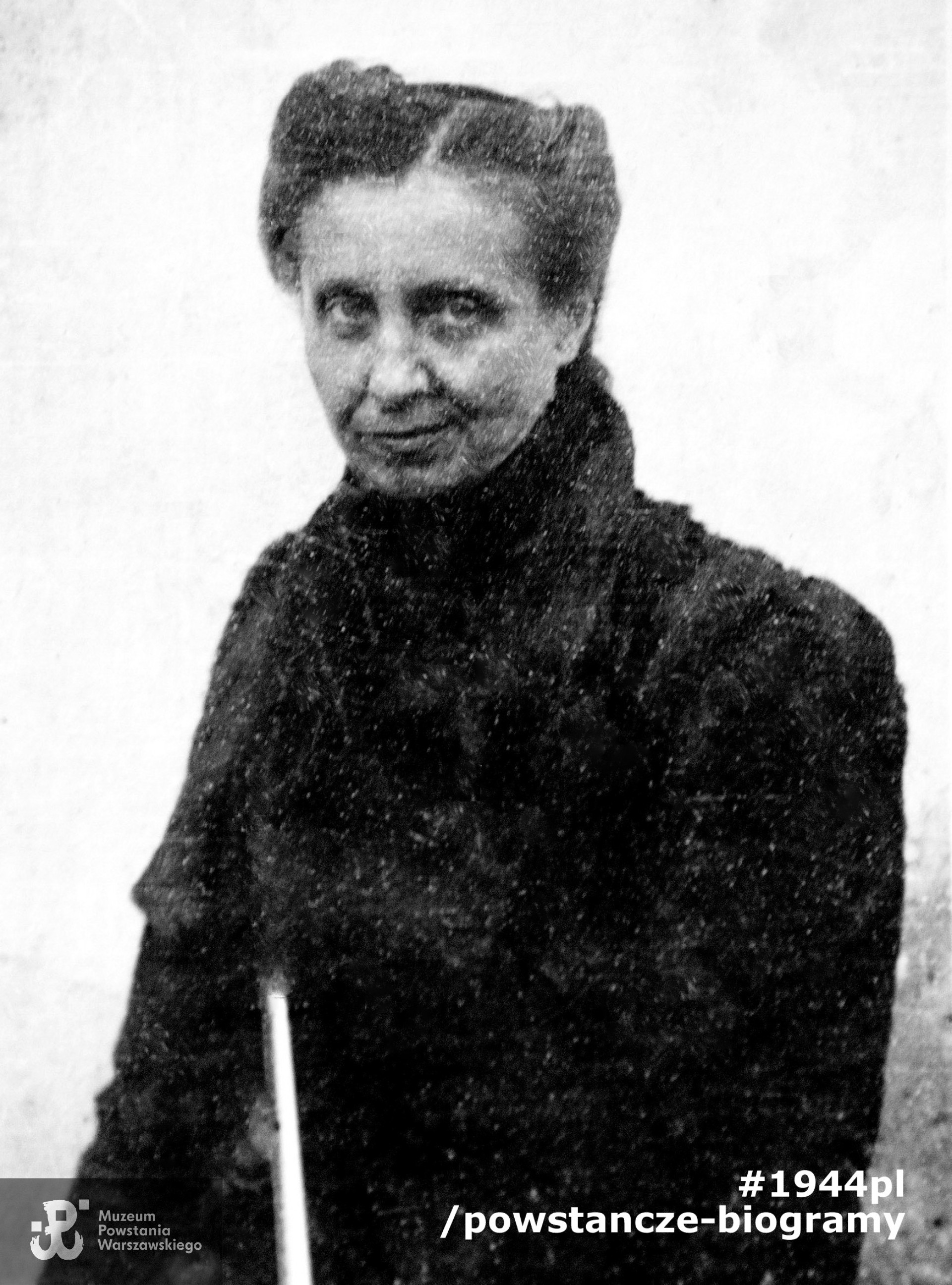 Stefania Gepnerowa (1898 - 1989). Fotografia pochodzi ze zbiorów rodzinnych,  skan udostępniła p. Magdalena Hajnosz, wnuczka