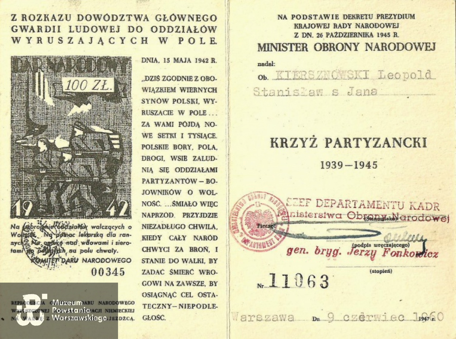 Z archiwum rodzinnego  Anny Kiersznowskiej.