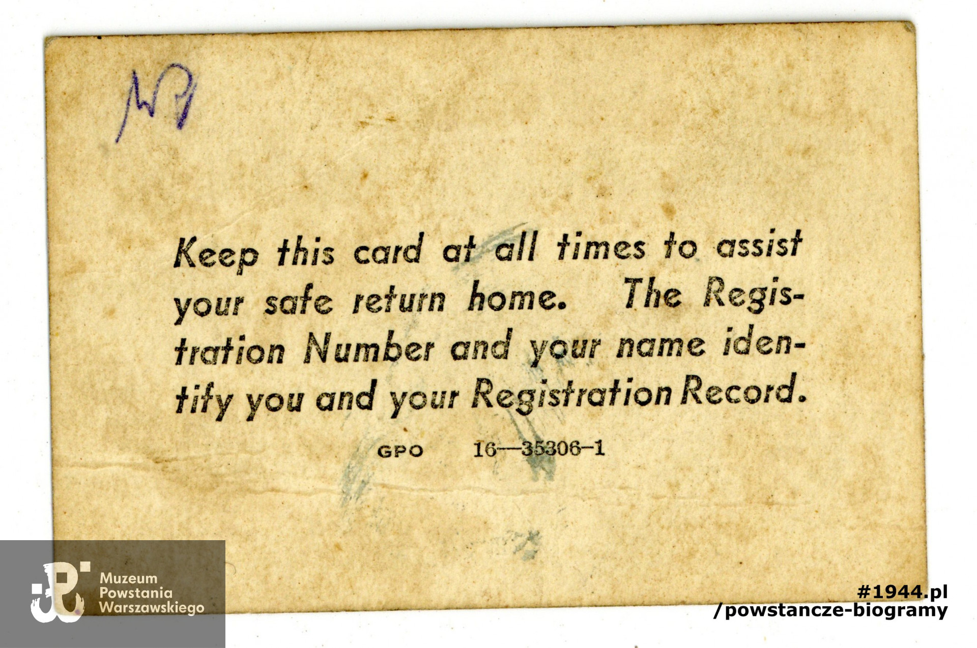 Dokument z archiwum rodzinnego  p. Elżbiety Majkowskiej i p. Sylwii Rojek