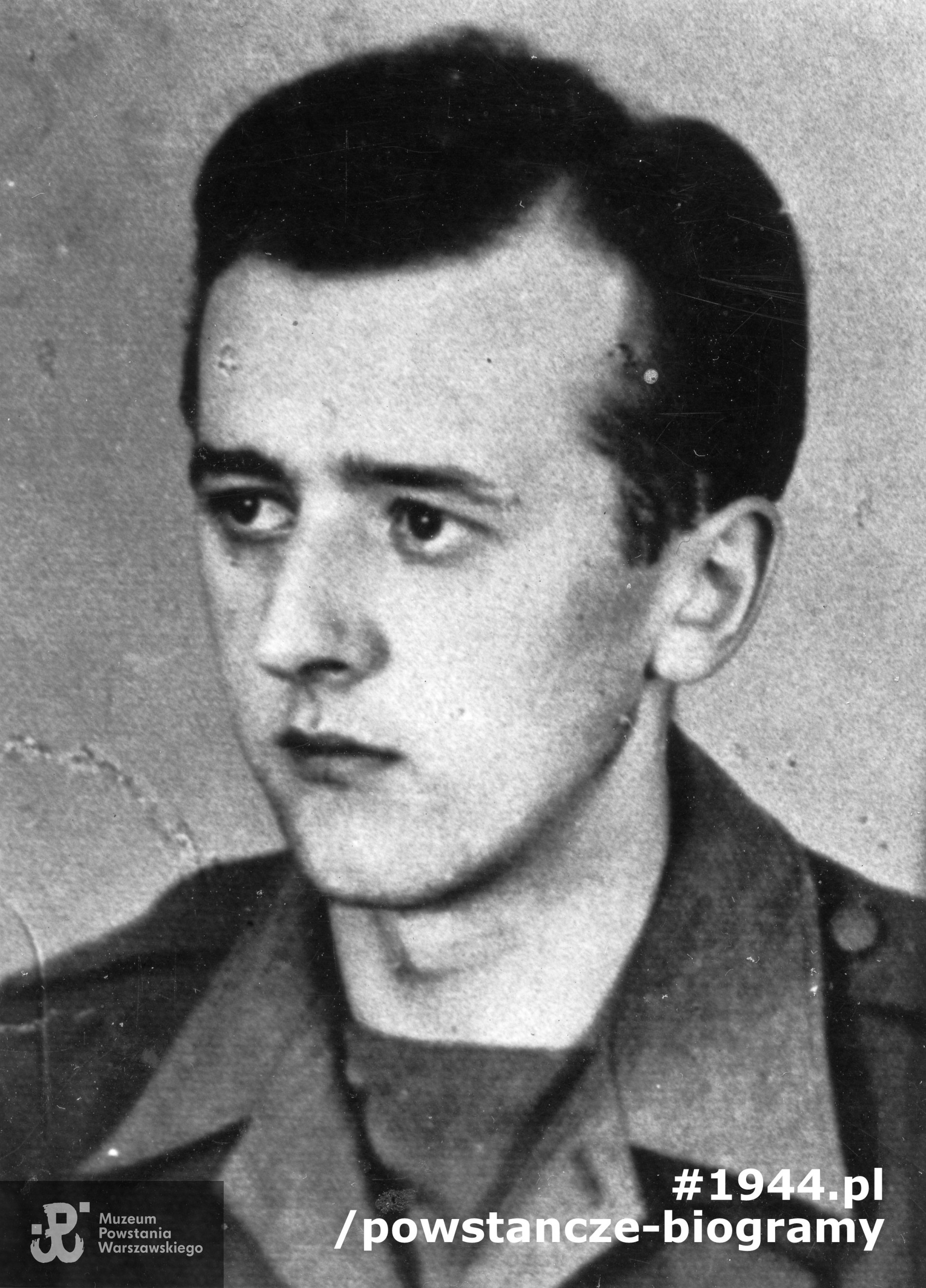 strz. Stefan Solarek "Dąb III" (1923-1986). Fot. ze zbiorów Muzeum Powstania Warszawskiego, sygn.  MPW-IP/5512