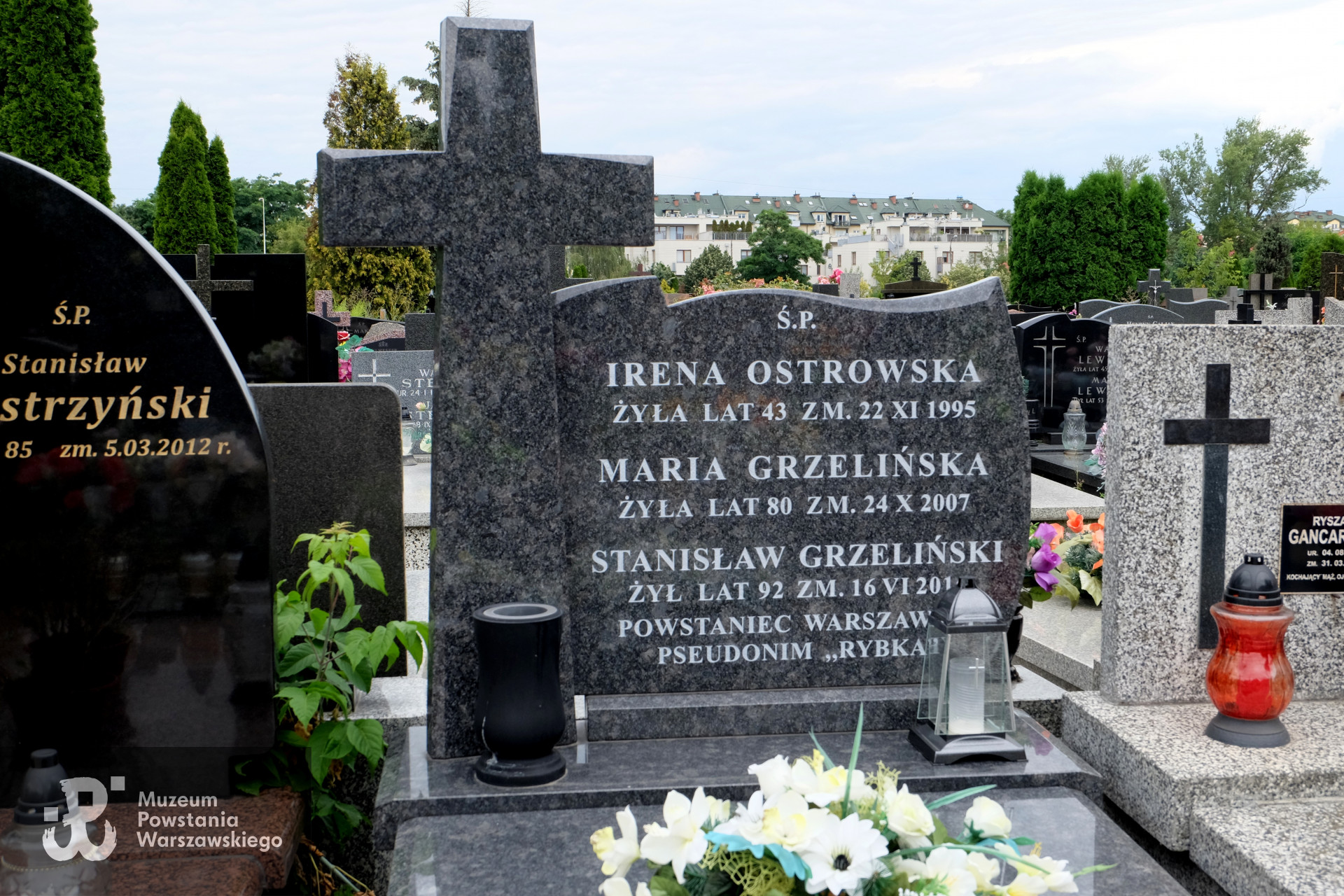 Cmentarz w Ursusie, ul. Ryżowa 29 (Cmentarz na Solipsach). Fot. Mateusz Opasiński