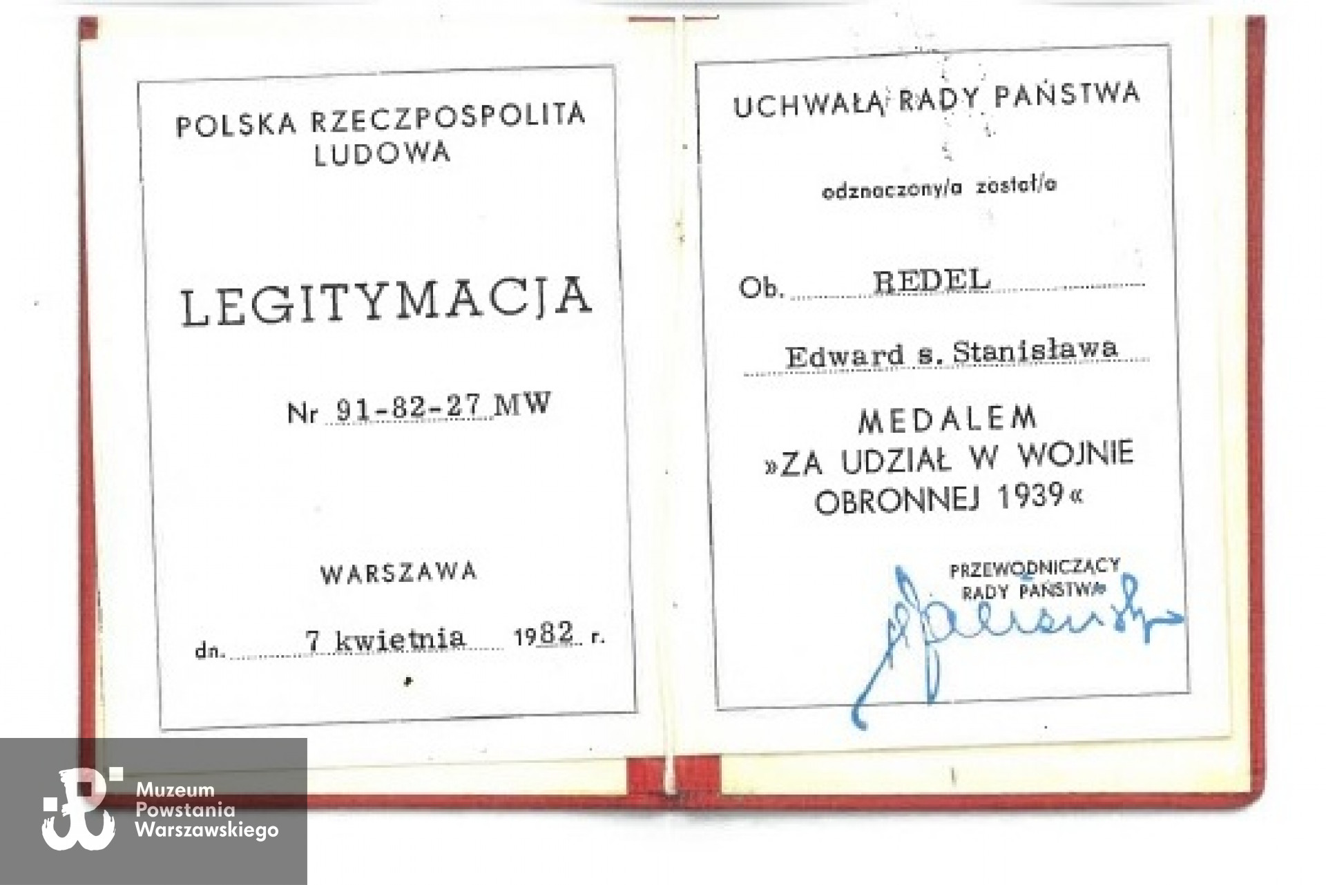 Z archiwum rodzinnego p. Kingi Redel - Tchorzewskiej