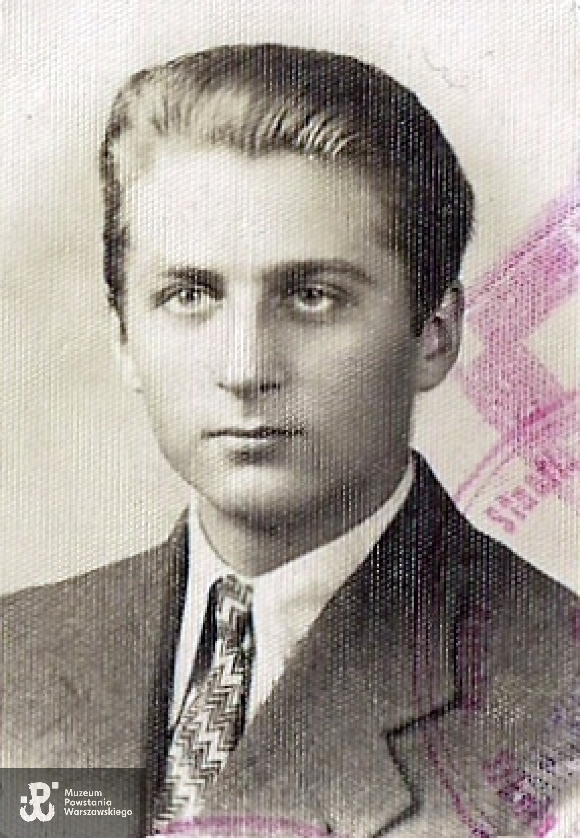Stefan Malinowski ps."Lubicz". Fot.  archiwum rodzinne Marka Penconka.