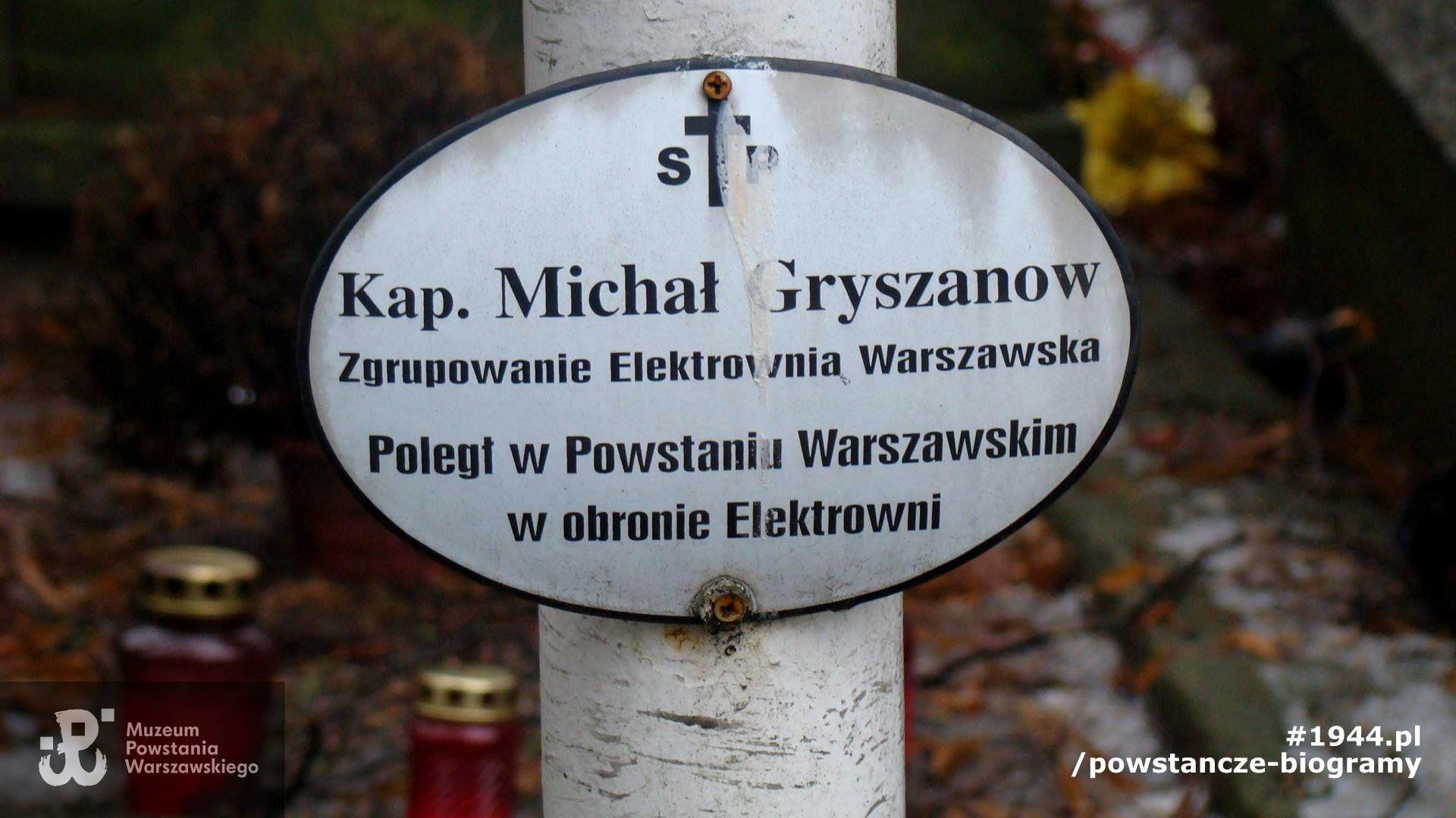 Cmentarz Wojskowy na Powązkach, A-27, rząd 15, grób 23 (kwatera żołnierzy  Zgrupowania Elektrownia). Fot. p. Beata Trzcińska