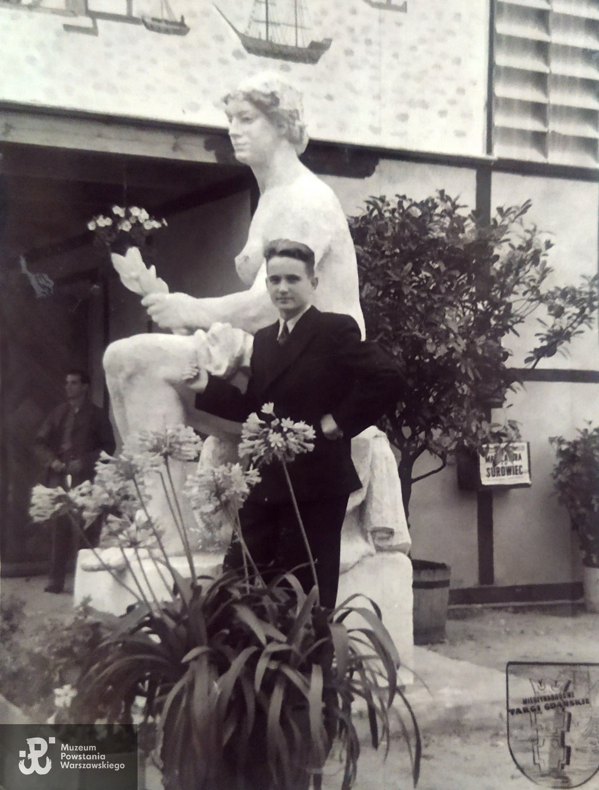 Sopot, 1947 rok. Fot. ze zbiorów rodzinnych p. Jacka Wojciechowskiego