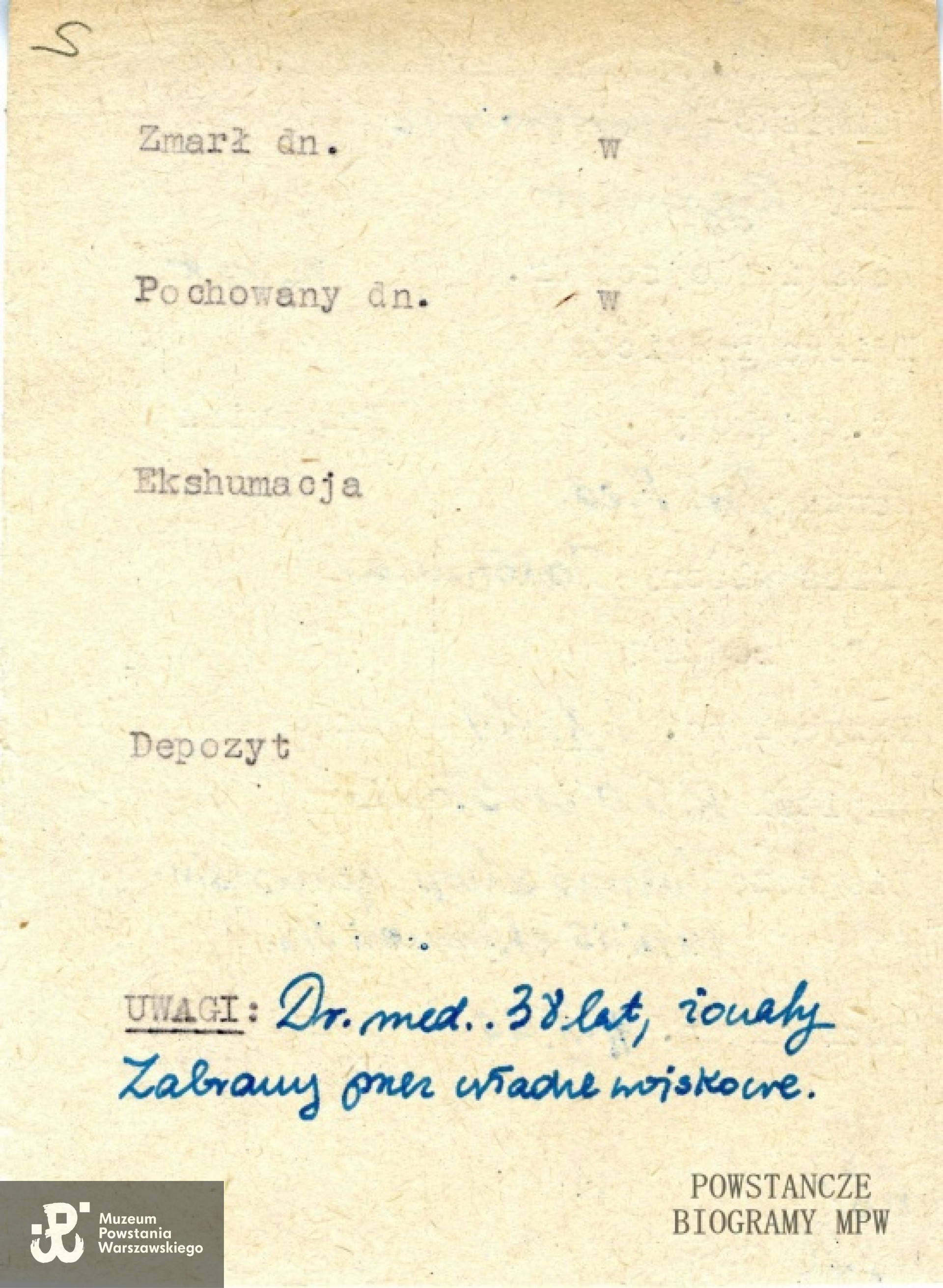 Ze zbiorów Polskiego Czerwonego Krzyża