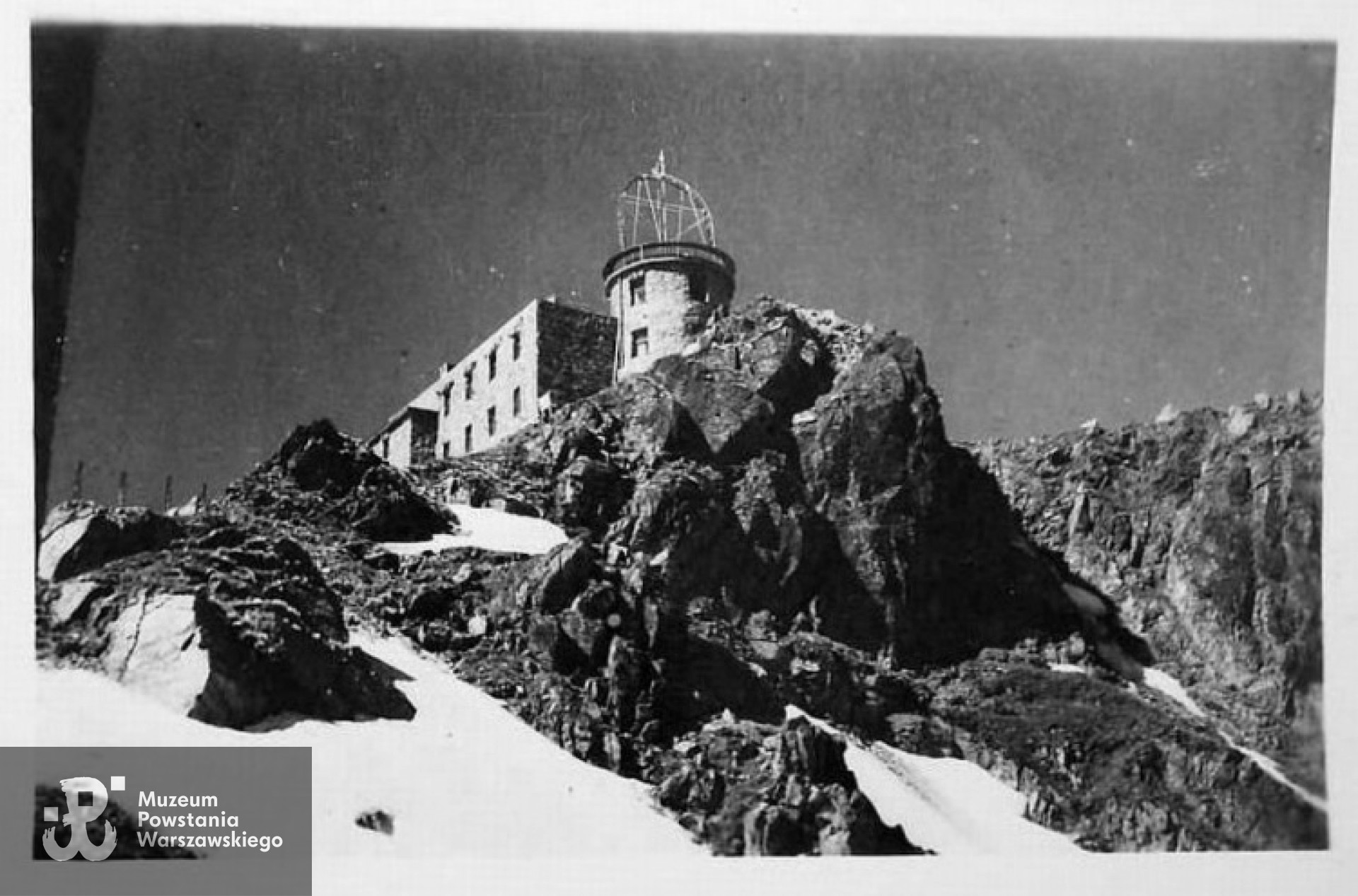 Obserwatorium meteorologiczne na Kasprowym Wierchu.