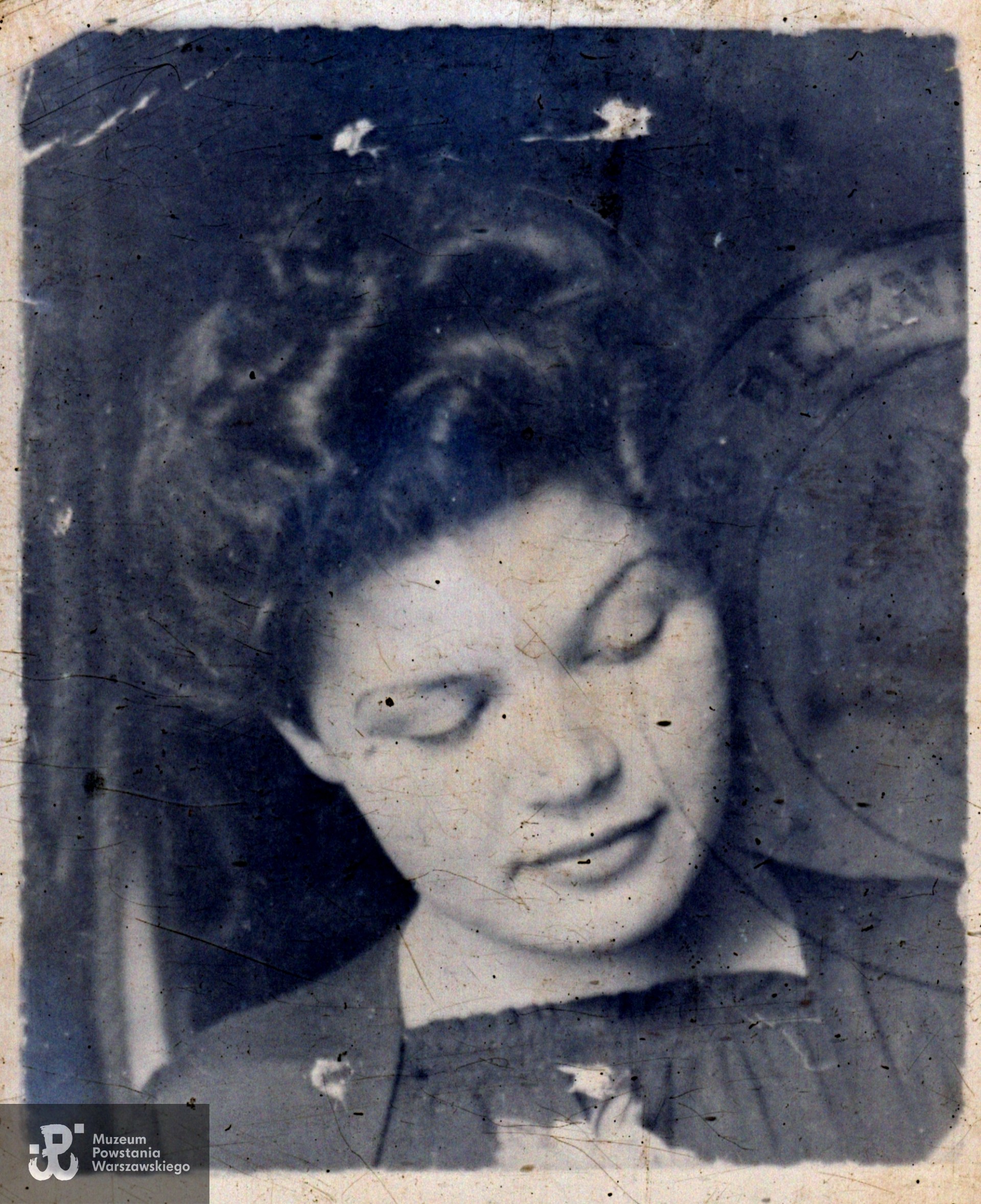 Czesława Imiela - fotografia portretowa ze zbiorów rodzinnych p. Roberta Brugiera