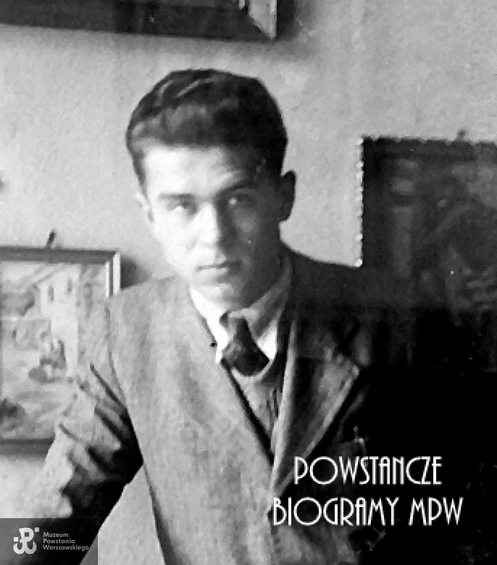 ppor. Edward Skubniewski (1914-1944). Fot. udostępnił p. Jerzy Rymkiewicz