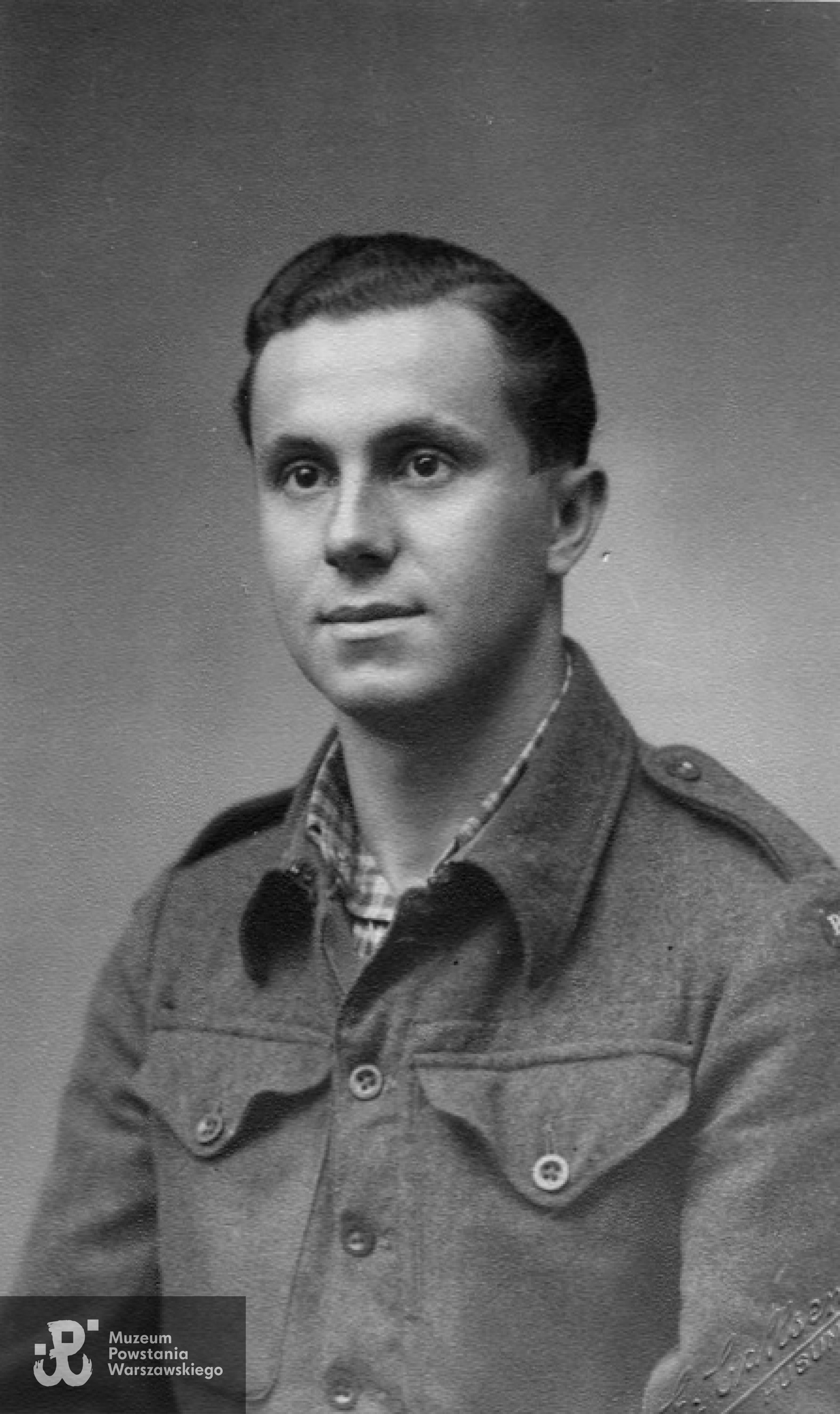 Wiesław Gucman zdjęcie z 1946 r. po powrocie z Niemiec. Ze zbiorów rodzinnych p. Krzysztofa Gucmana