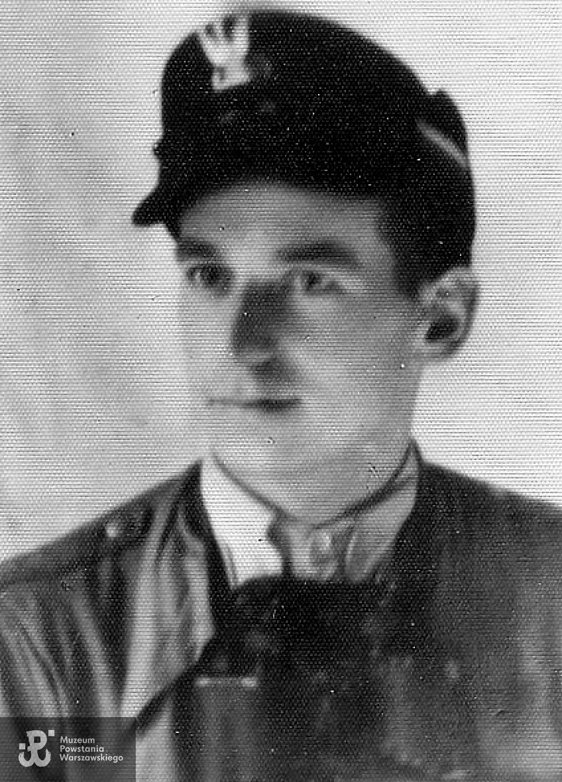 por. Tadeusz Marian Brodniewicz "Lech" (1918-2006). Fotografia z okresu Powstania Warszawskiego, zbiory rodzinne