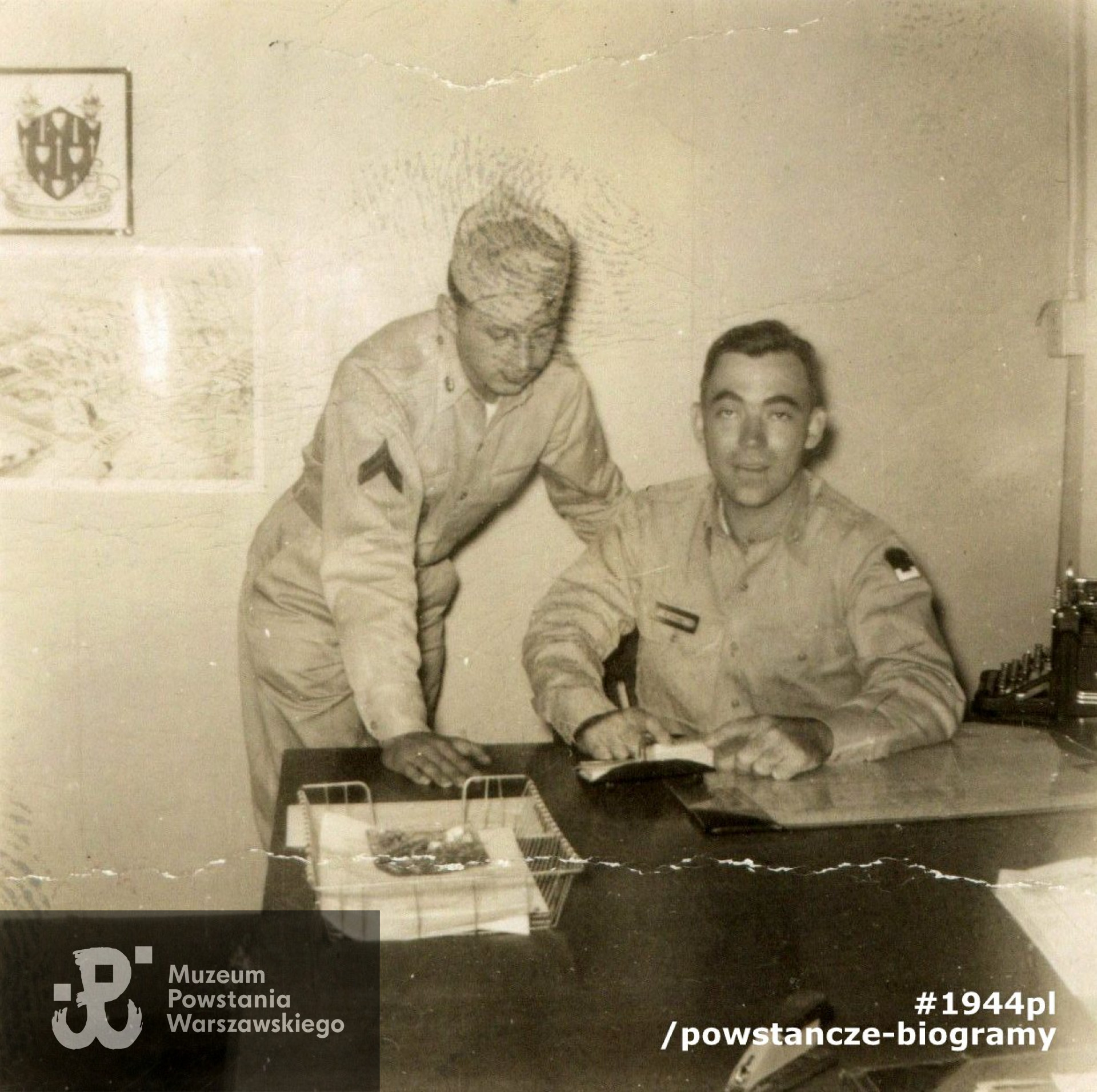 Fot. ze zbiorów rodzinnych, udostępnił p. Piotr Chełmiński. Skany wykonano w Muzeum Powstania Warszawskiego, 2021 r. 