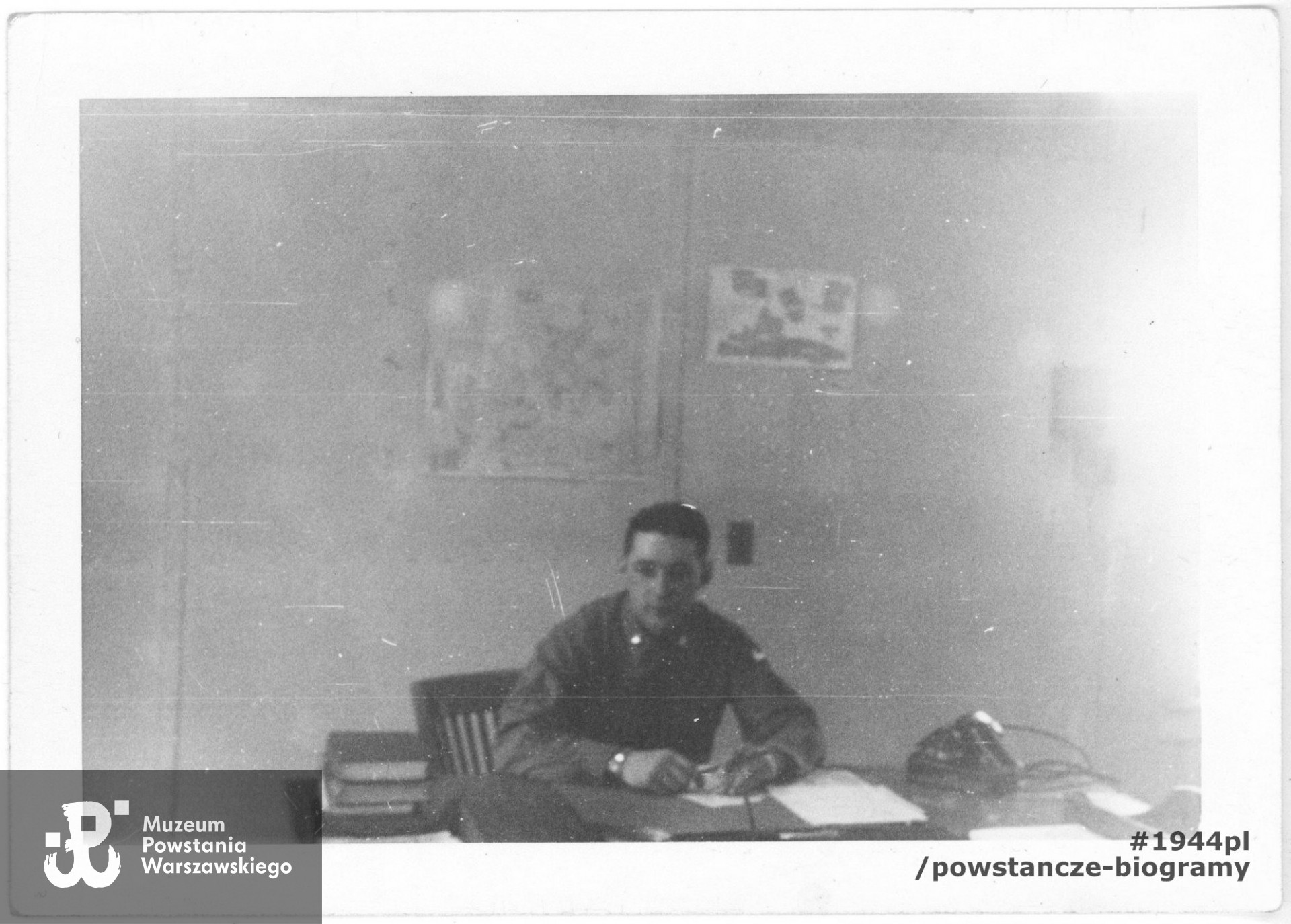 Fot. ze zbiorów rodzinnych, udostępnił p. Piotr Chełmiński. Skany wykonano w Muzeum Powstania Warszawskiego, 2021 r. 