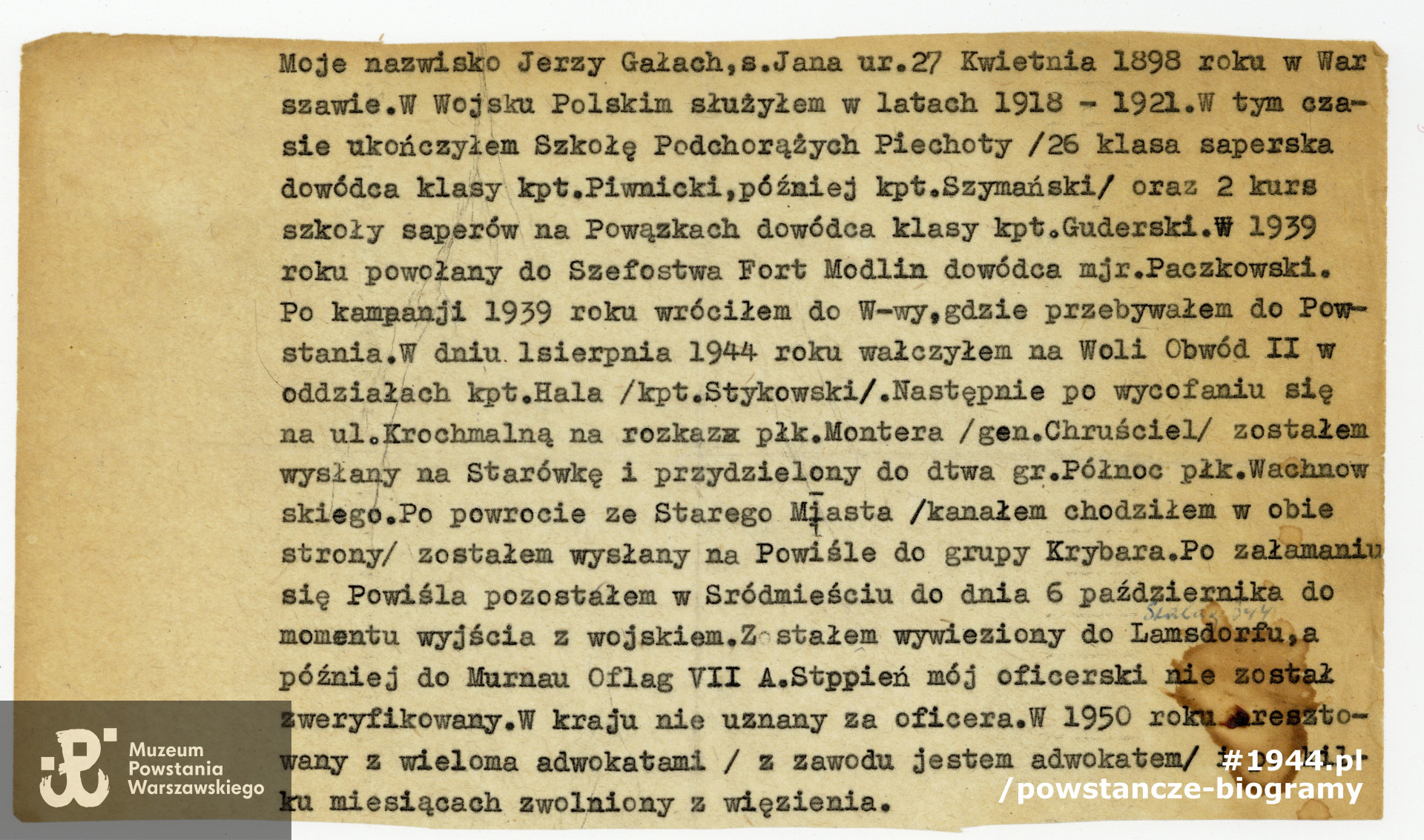 Ze zbiorów Muzeum Powstania Warszawskiego, sygn. P/8627/16