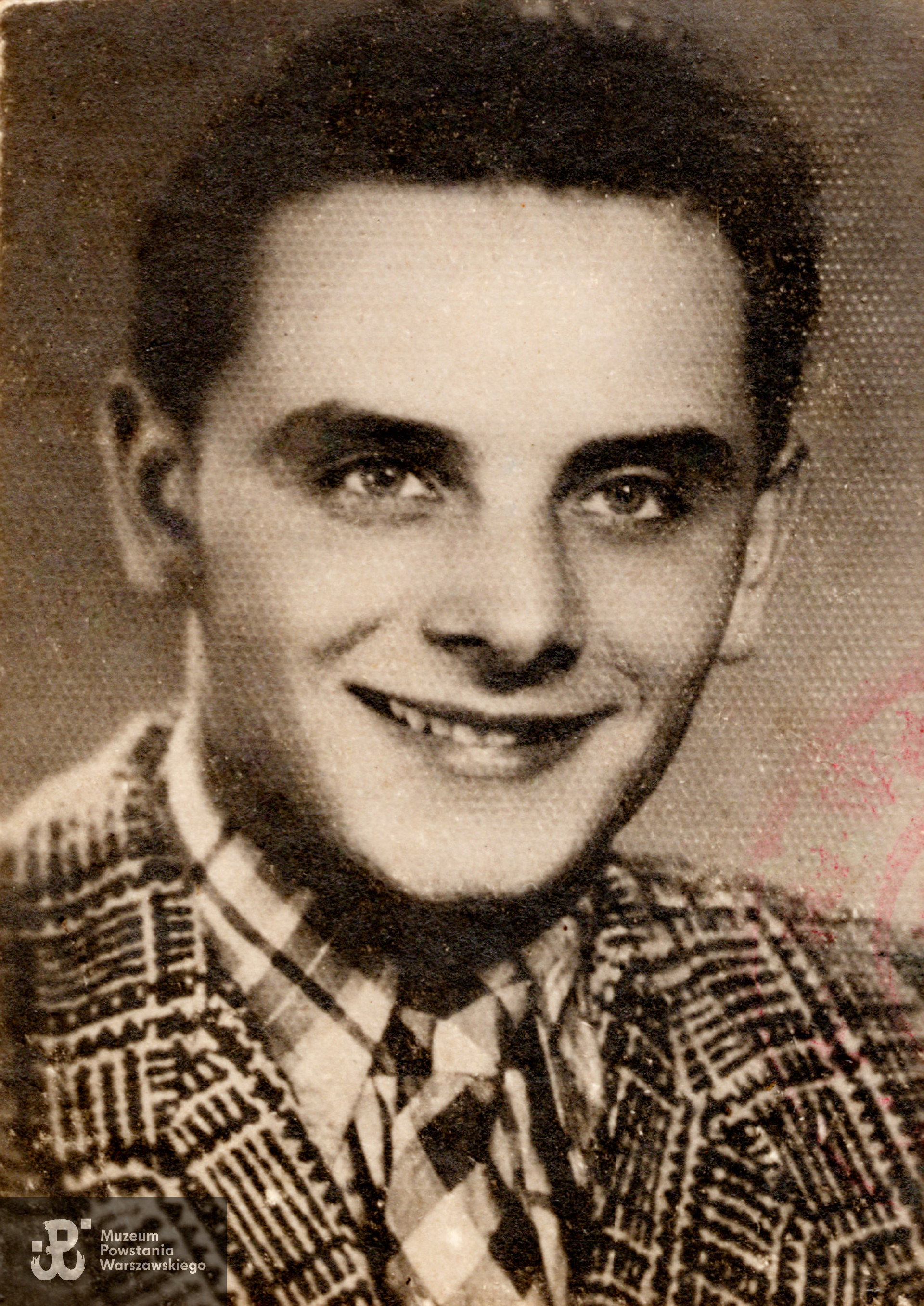 Jerzy Łakomski „Kajtek”. Fotografia powojenna, 1956 rok.  Ze zbiorów prywatnych p. Jerzego Łakomskiego ps. Kajtek