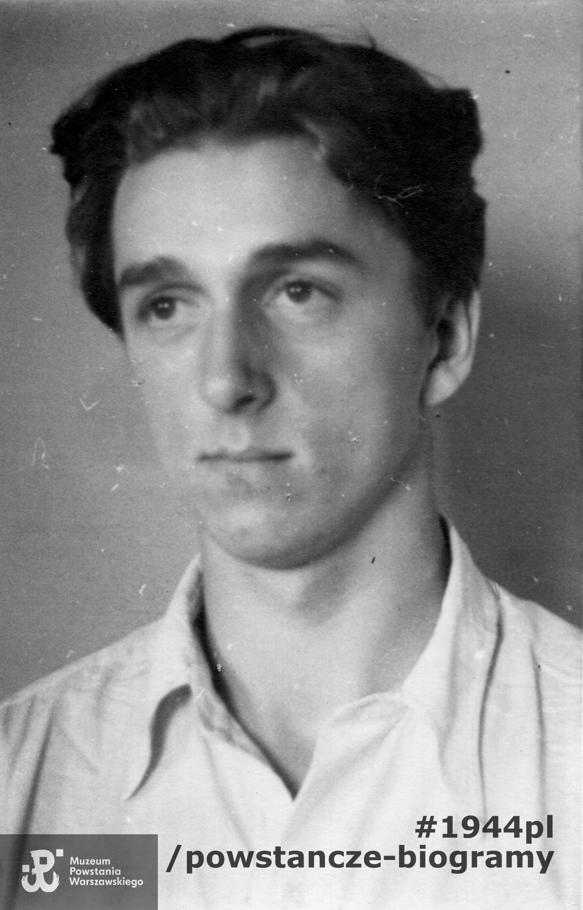 kpr. pchor. Wacław Gluth-Nowowiejski "Wacek". Fot. ze zbiorów rodzinnych p. Wacława Glutha-Nowowiejskiego