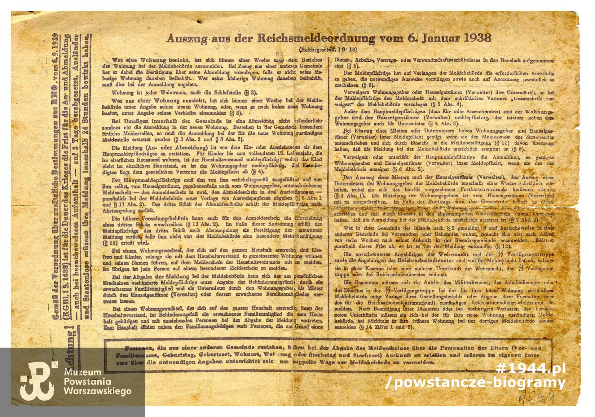 Ze zbiorów Muzeum Powstania Warszawskiego, sygn. P/6011