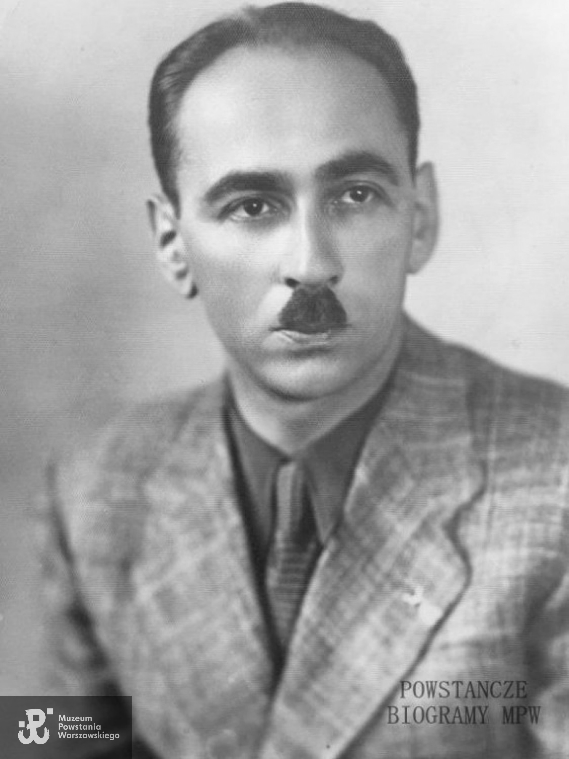 Jan Pollak "Polański" - zdjęcie z archiwum rodzinnego Teresy, Kazimierza i Jana Pollaków. Udostępnił Piotr Blak <i> Spadkobiercy żołnierzy Kompanii "Koszta"</i>