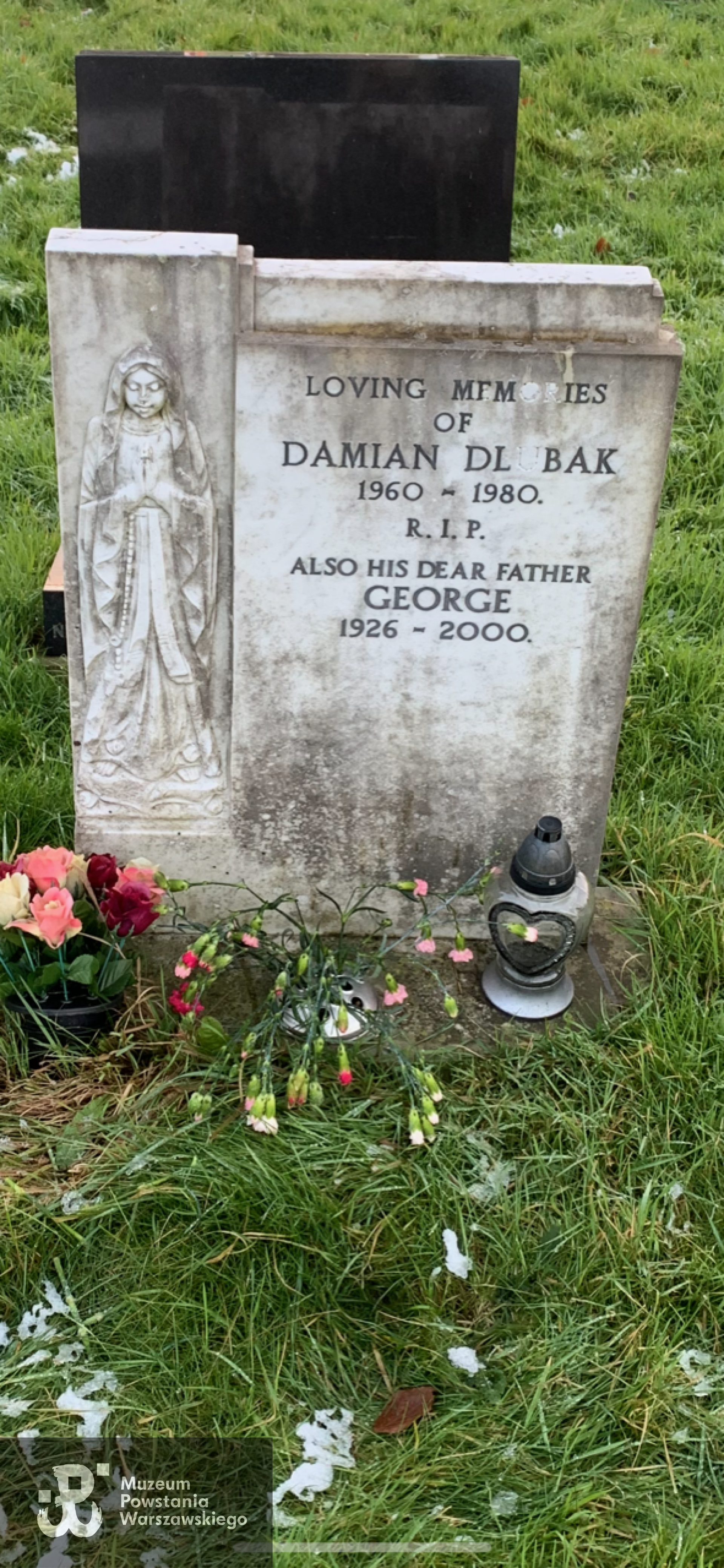 Killingbeck Roman Catholic Cemetery w Leeds, UK. Zdjęcie  nadesłał p.  Connor Phillips, wnuk Powstańca.