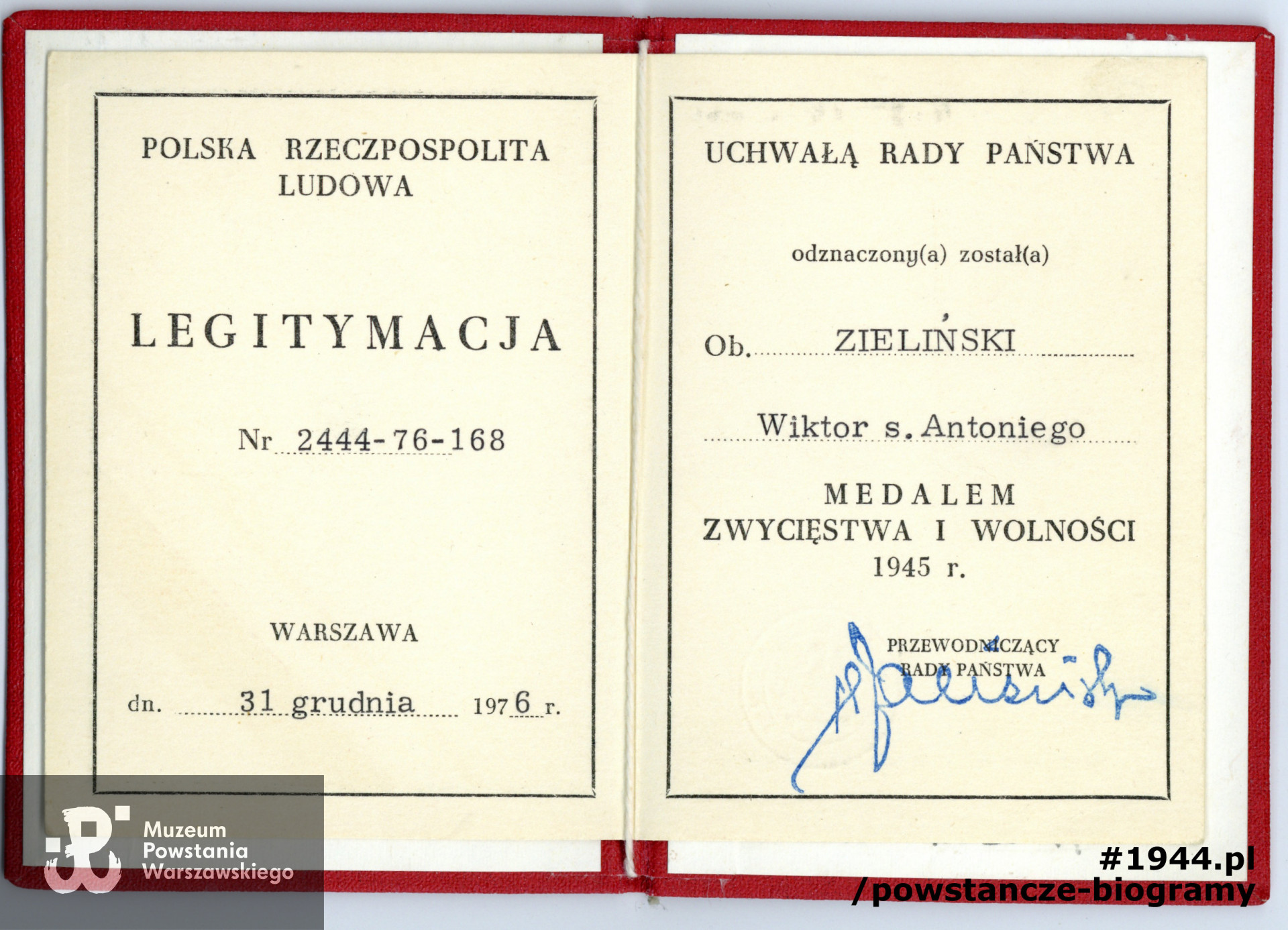 Ze zbiorów Muzeum Powstania Warszawskiego, sygn. P/257