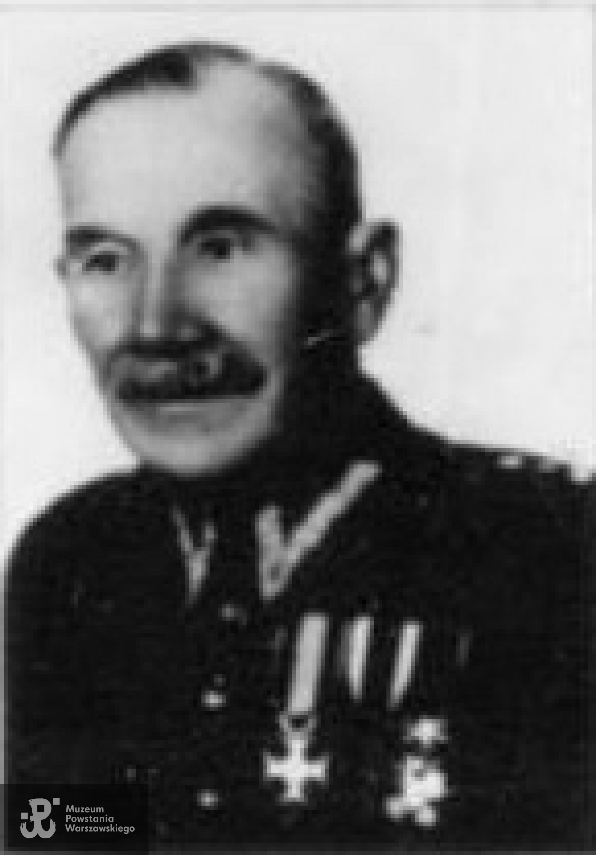 Witold Popowski "Raptus" (1896-?).  Zdjęcie udostępnił p. Sebastian Popowski