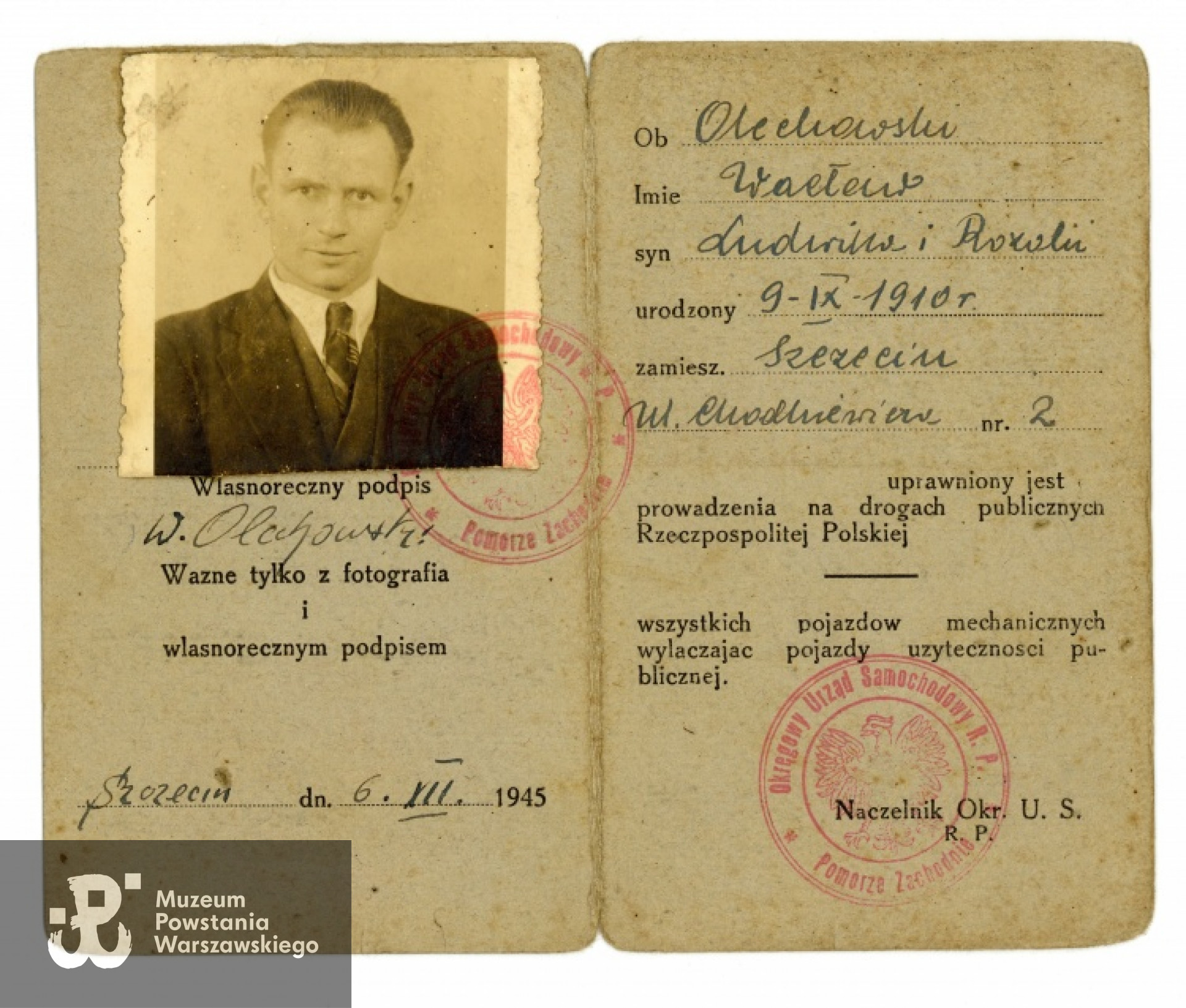 Z archiwum rodzinnego Michała Łukaszczyka