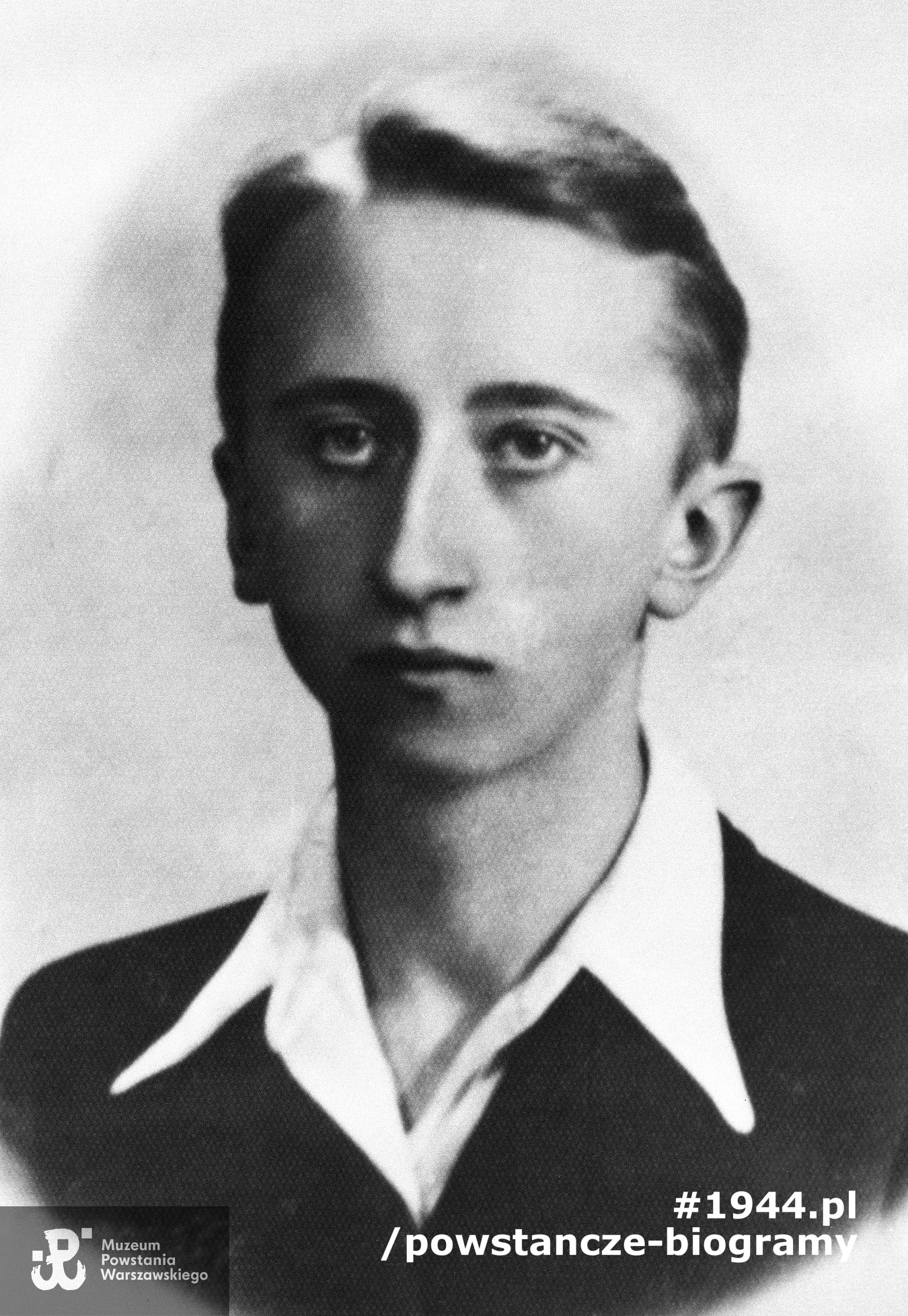 Zbigniew Leszek Biliński ps. "Bill" Fot.  ze zbiorów Muzeum Powstania Warszawskiego - batalion "Zośka"