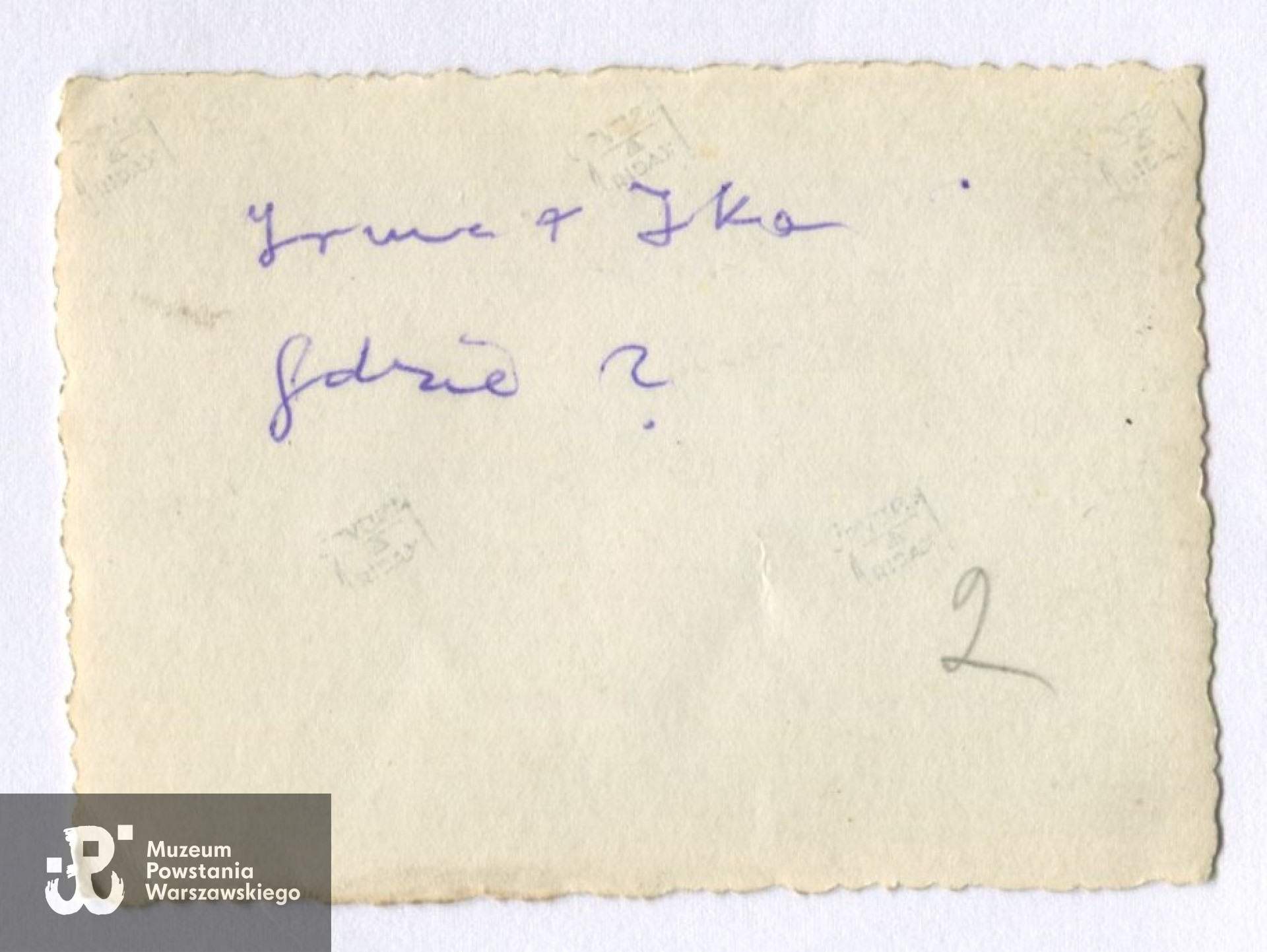 Fot. z archiwum rodzinnego p. Marii Elżbiety Dembek z d. Zapart, udostępnił syn, p. Roman Dembek