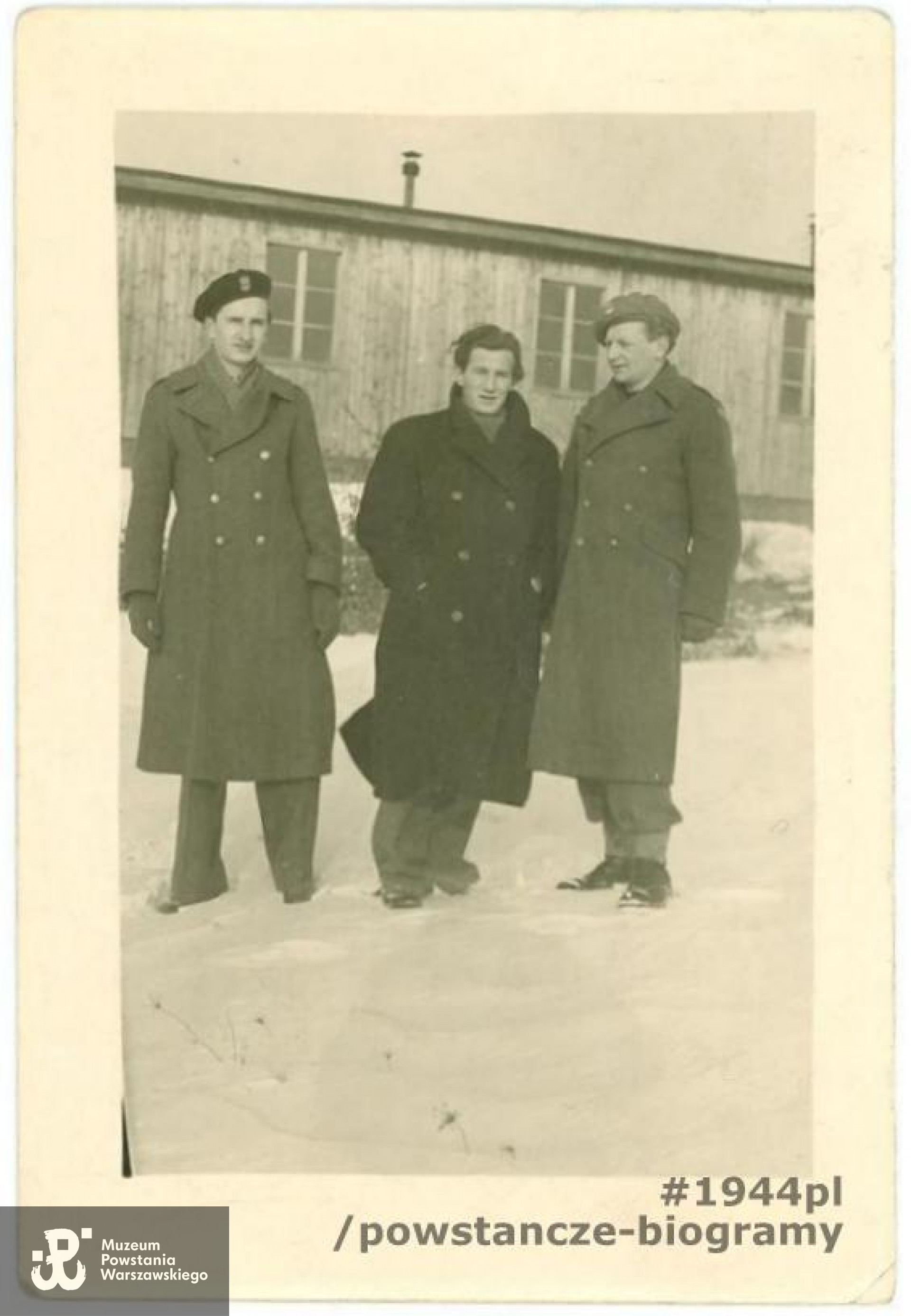 Zbigniew Forin „Lwów” (1929-2021), na zdjęciu z lewej strony. Skan: materiały do Słownika Uczestników PW - zasób Pokoju Kombatanta MPW