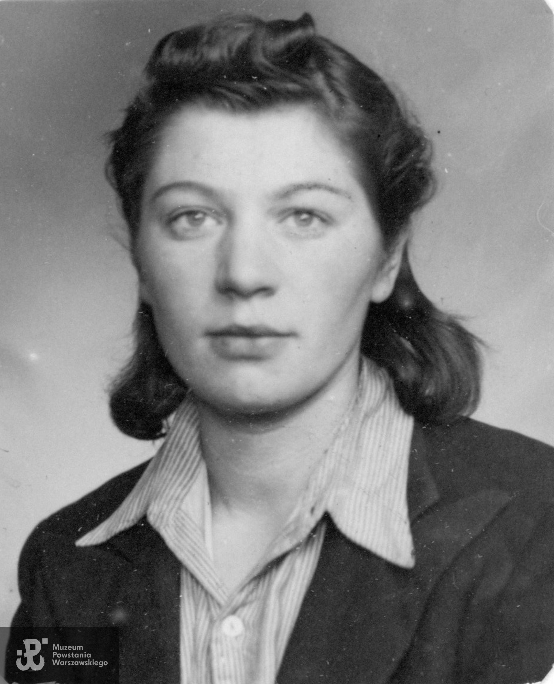 Melania Kozłowska „Wisła” (1922-1944). Fot. ze zbiorów Muzeum Powstania Warszawskiego, sygn. P/8357 - batalion „Gozdawa"