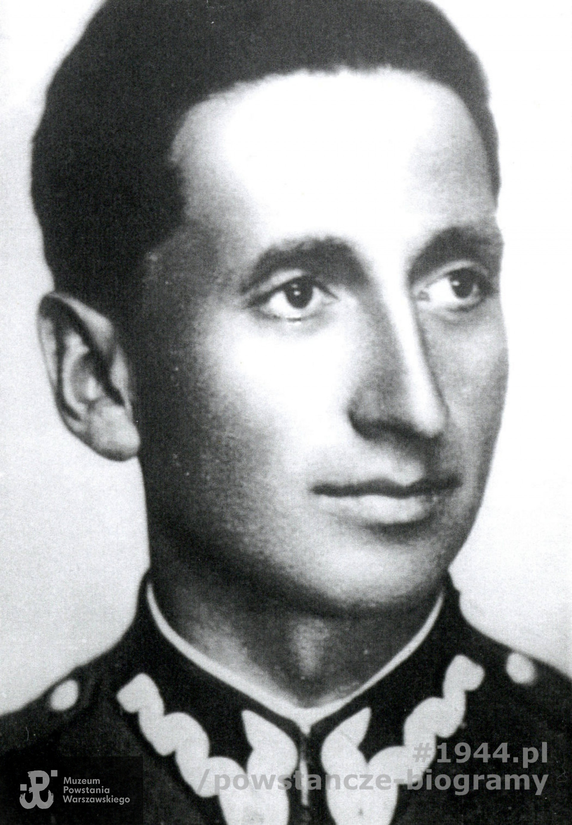 por. Wojciech Pszczółkowski "Kostka" (1907 - 1993). Fot. ze zbiorów Muzeum Powstania Warszawskiego - zbiór Ewy Orlikowskiej - Krasnowolskiej