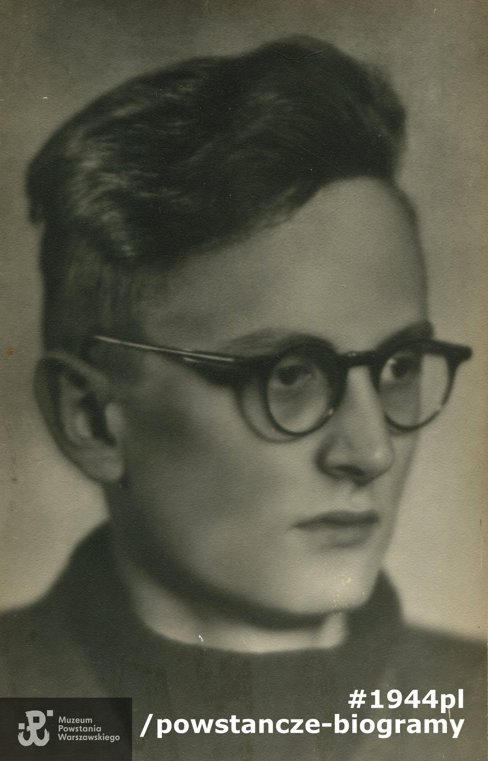 st. strzelec Jerzy Bohdan Kondratowicz "Juhas" (1926-1944). Fot. ze zbiorów prywatnych p. Mariusza Kolmasiaka