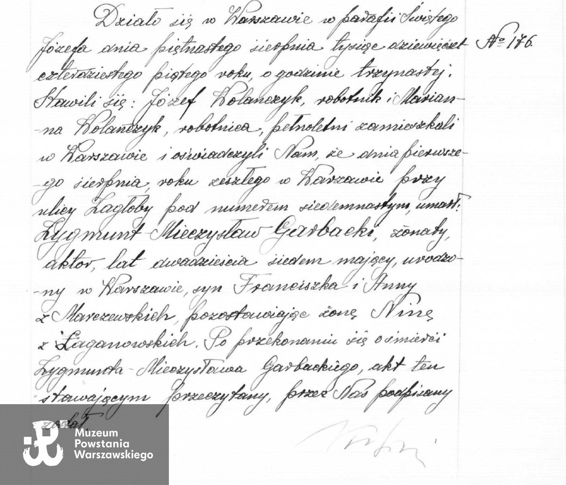 Z archiwum rodzinnego Barbary Garbackiej