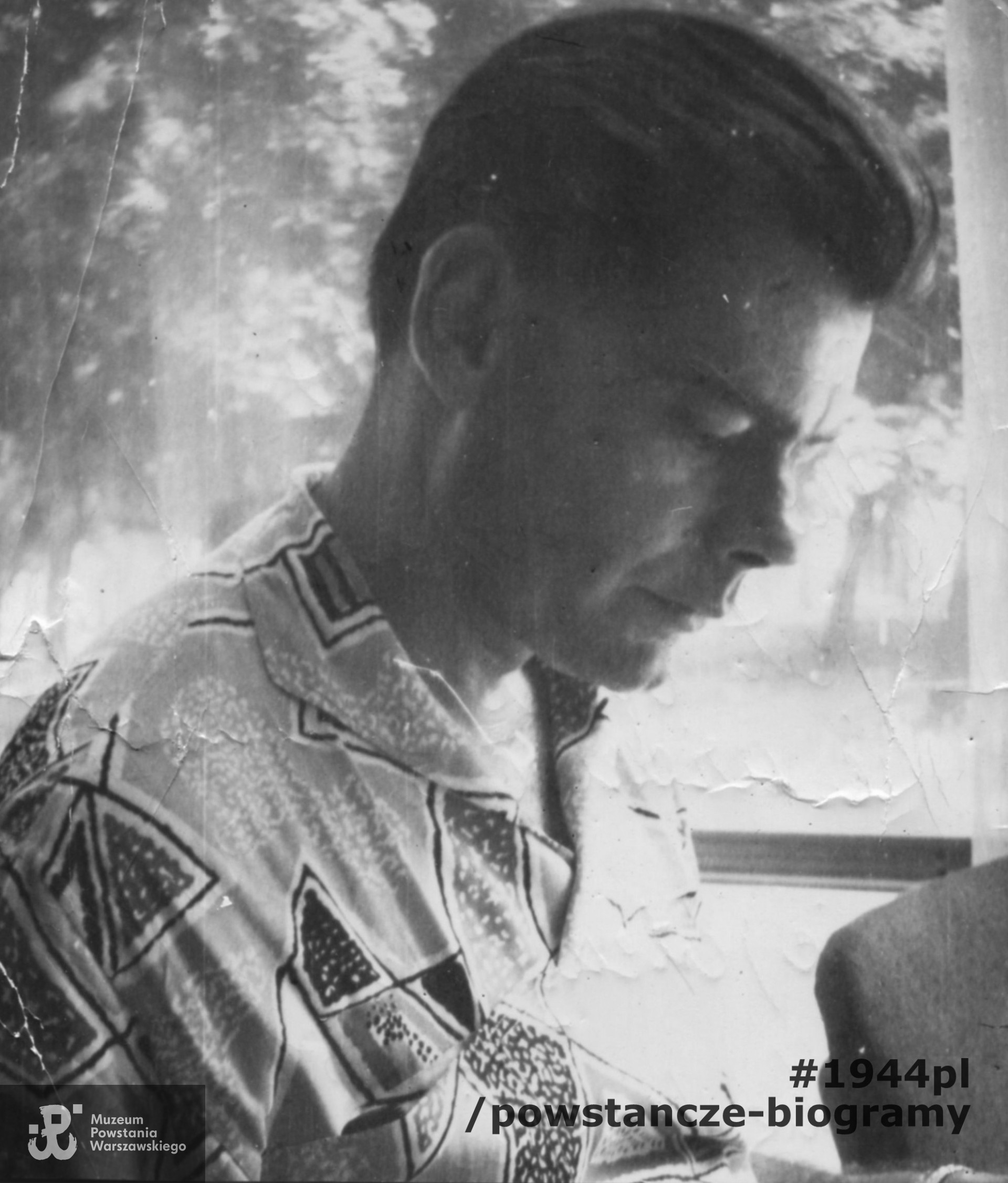 Janusz Kruszewski ps. "Drut". Fot. z archiwum  prywatnego prof. Zbigniewa Kruszewskiego